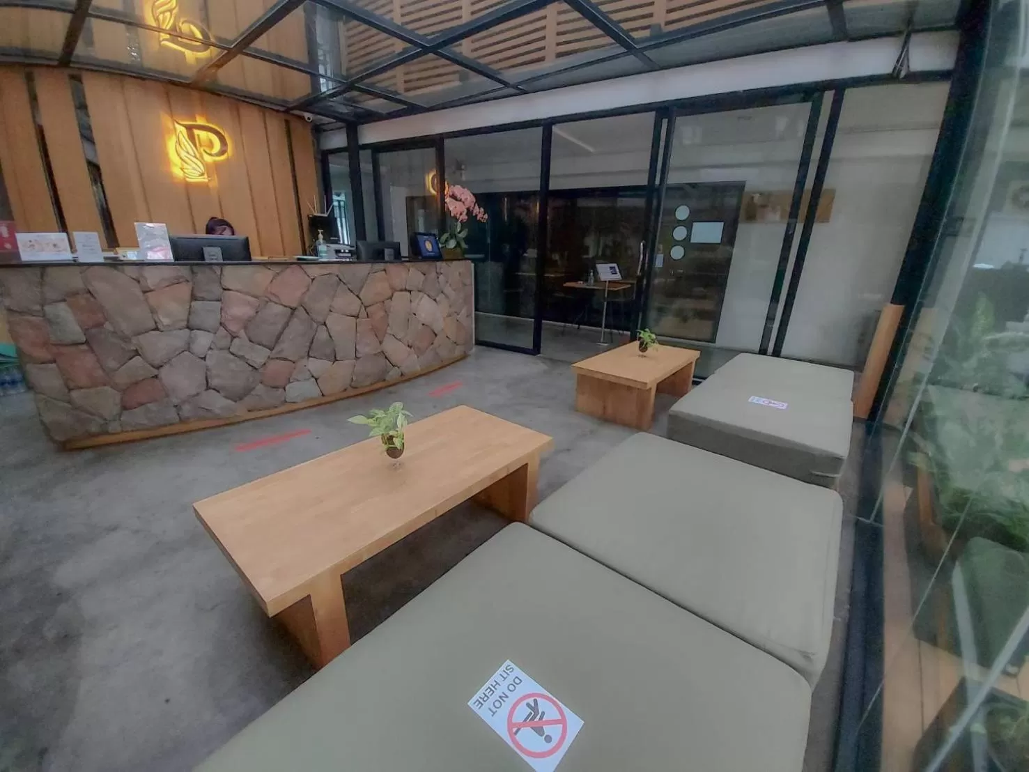 Lobby or reception in Peace Land Khaosan