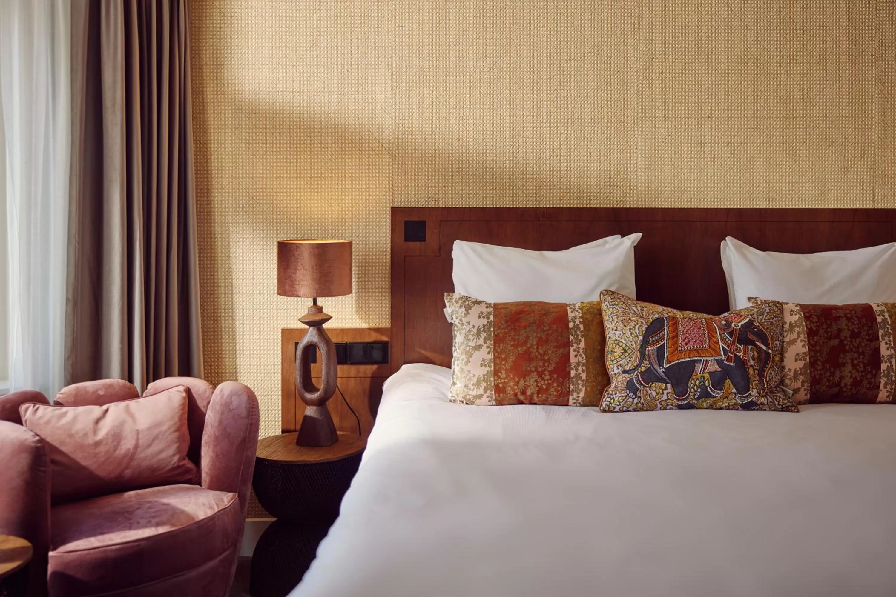 Bed in Van der Valk Palace Hotel Noordwijk