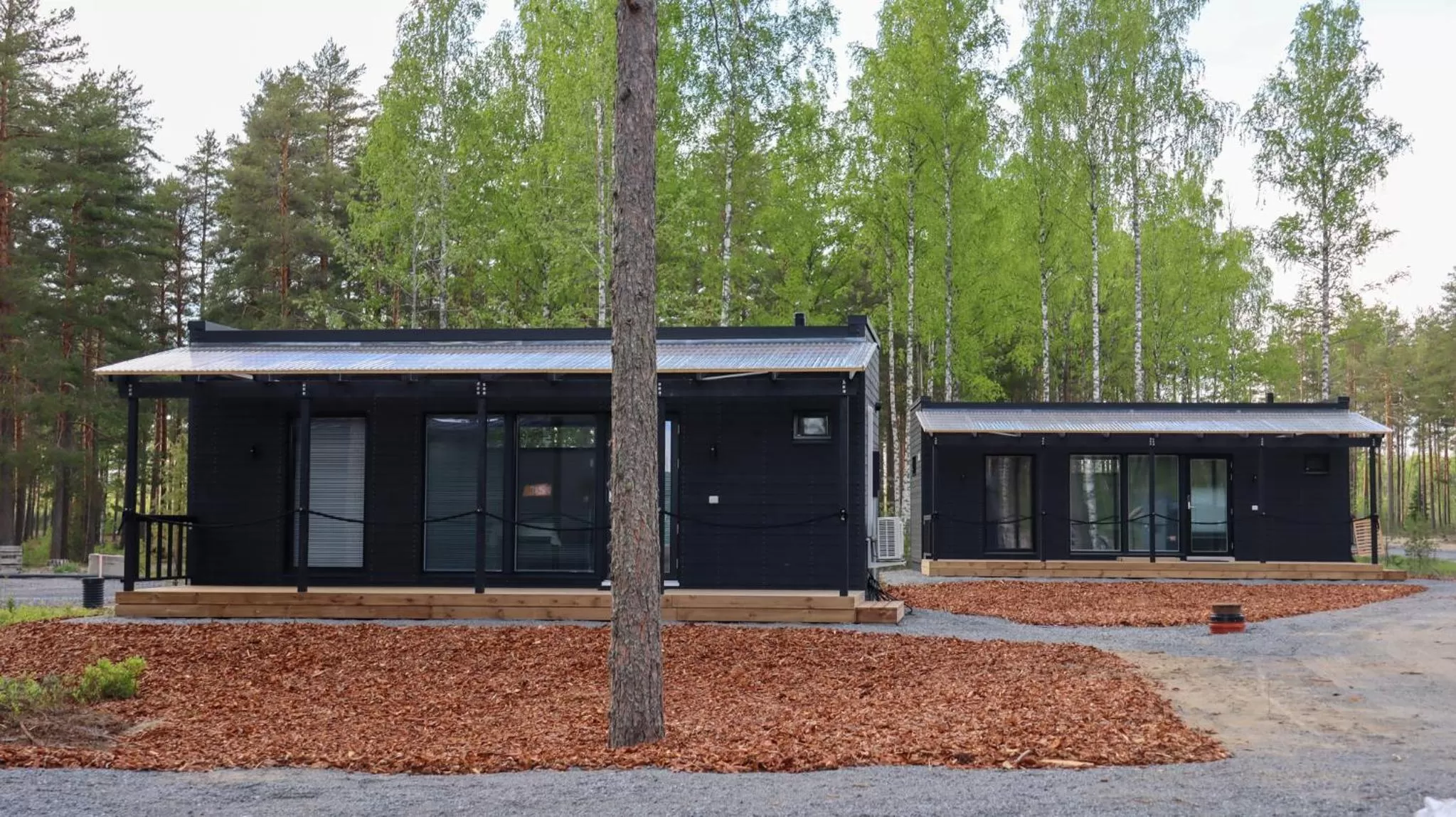 Facade/entrance in Pistohiekka Resort