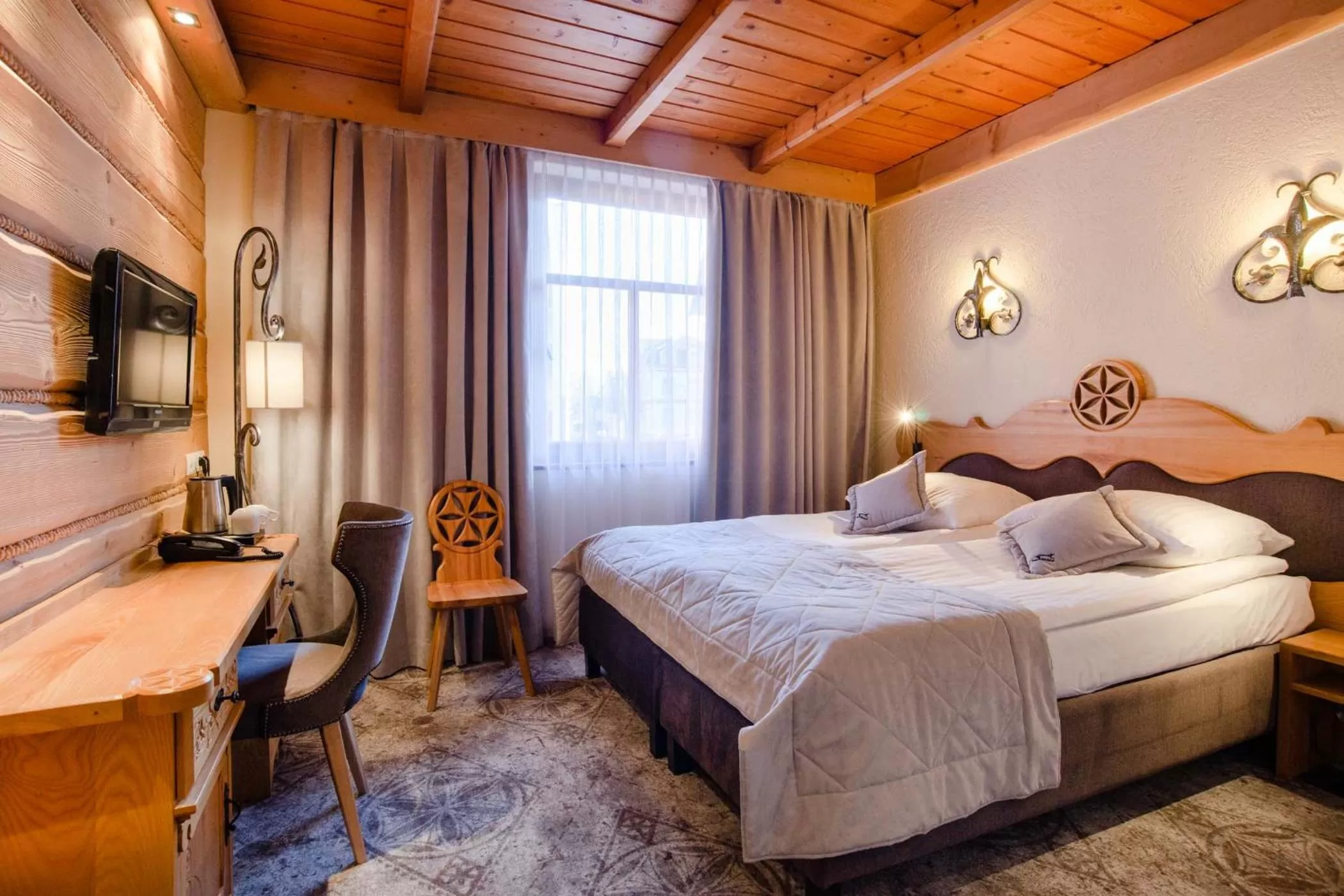 Photo of the whole room, Bed in Hotel Sabała