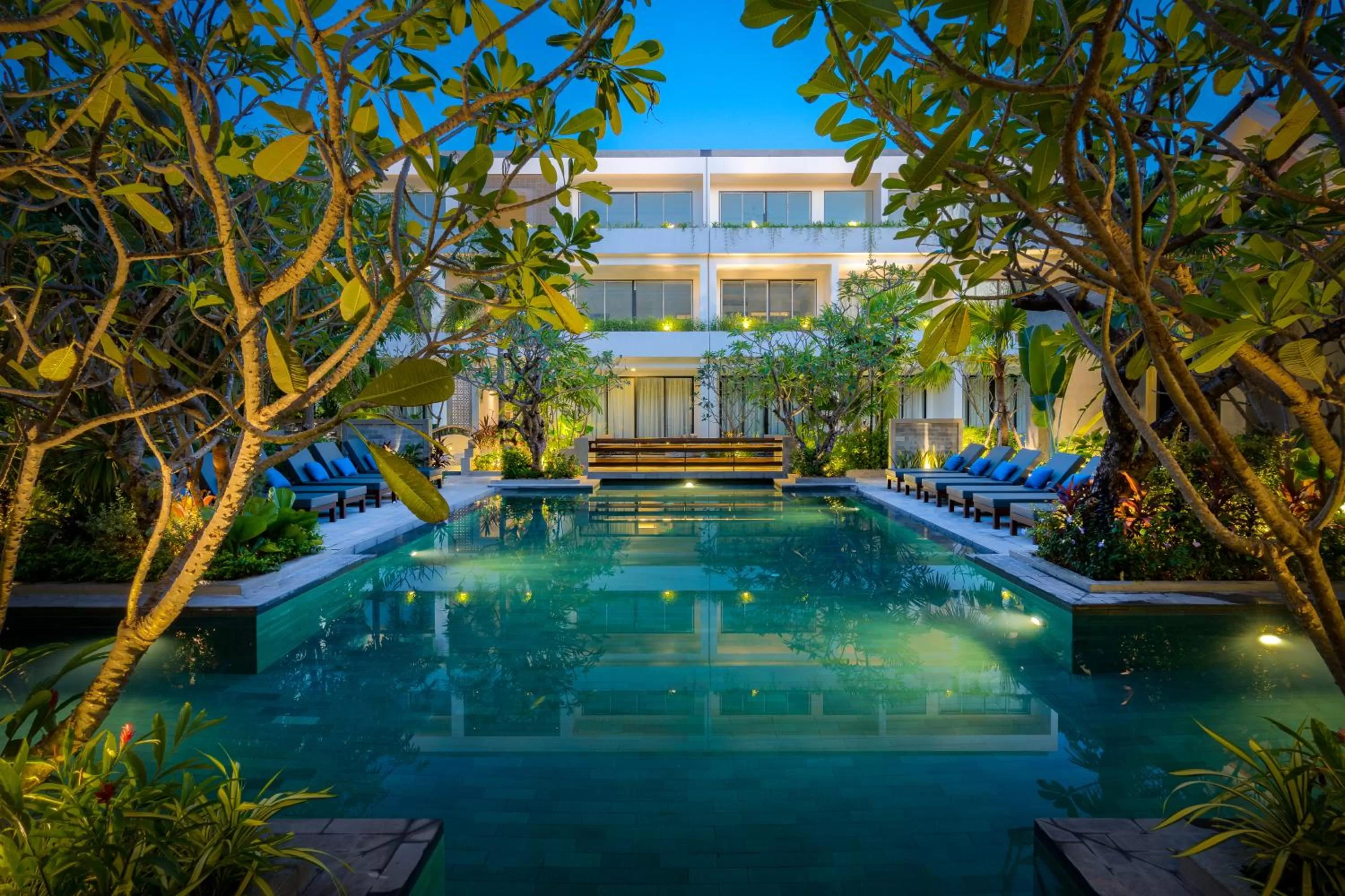 Swimming pool in Eightfold Urban Resort