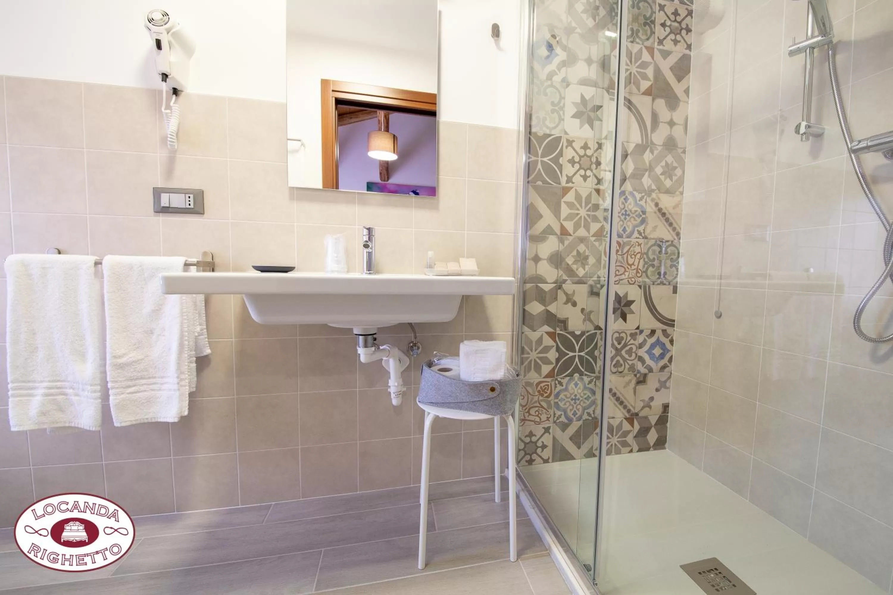 Bathroom in LOCANDA RIGHETTO