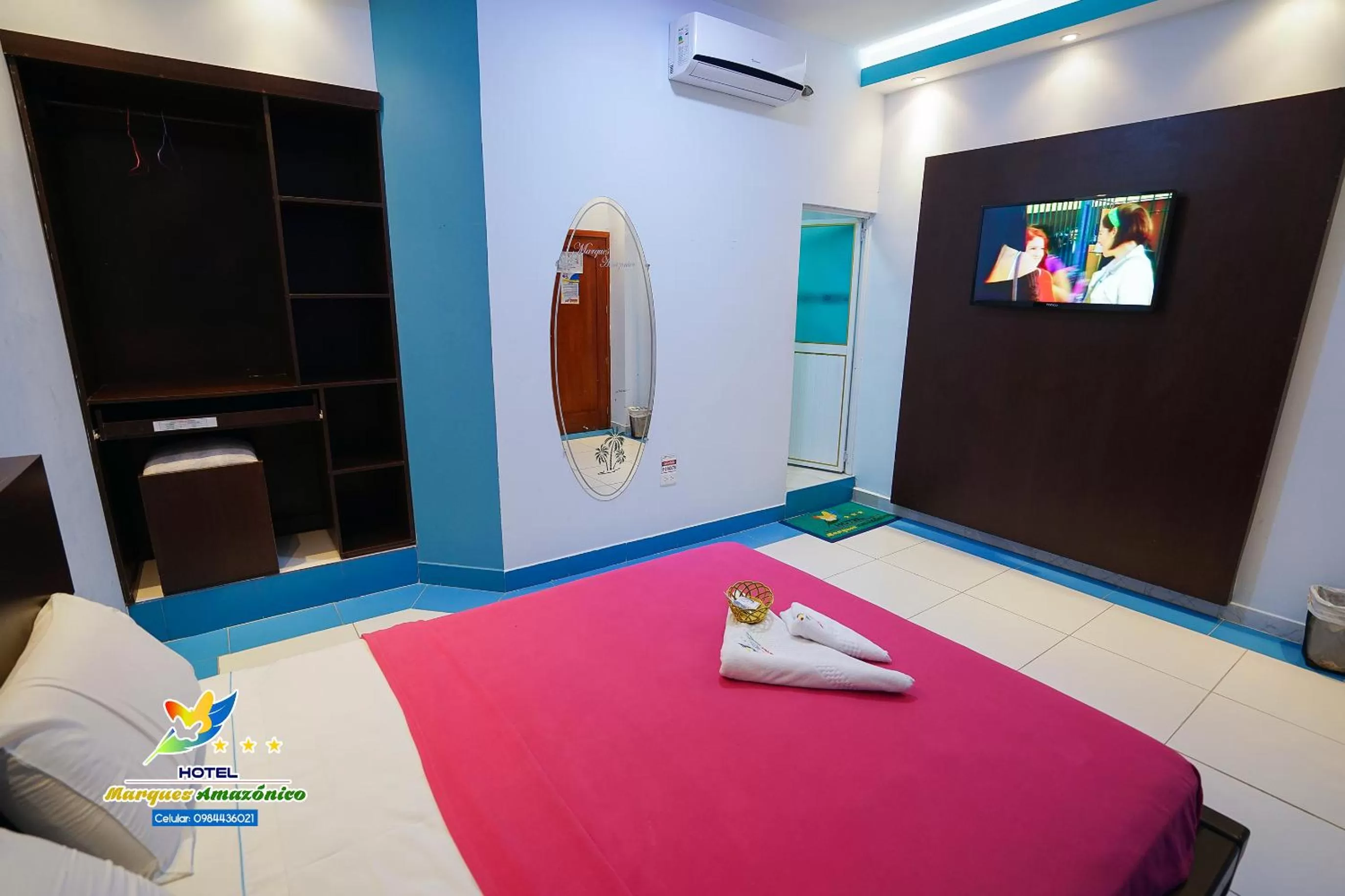 Photo of the whole room, Bed in Hotel Marques Amazonico