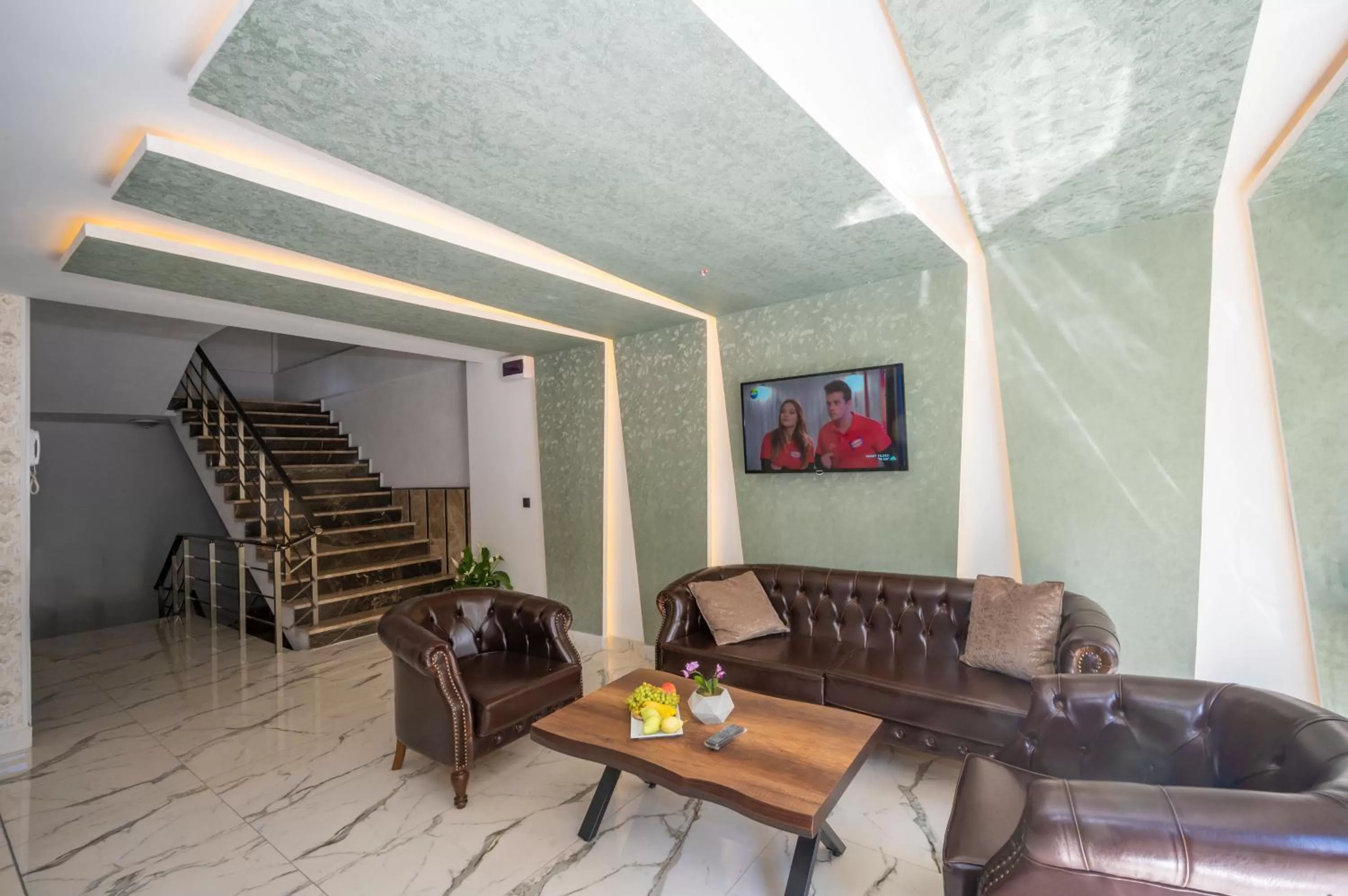 Lobby or reception in Çorlu Dem Hotel