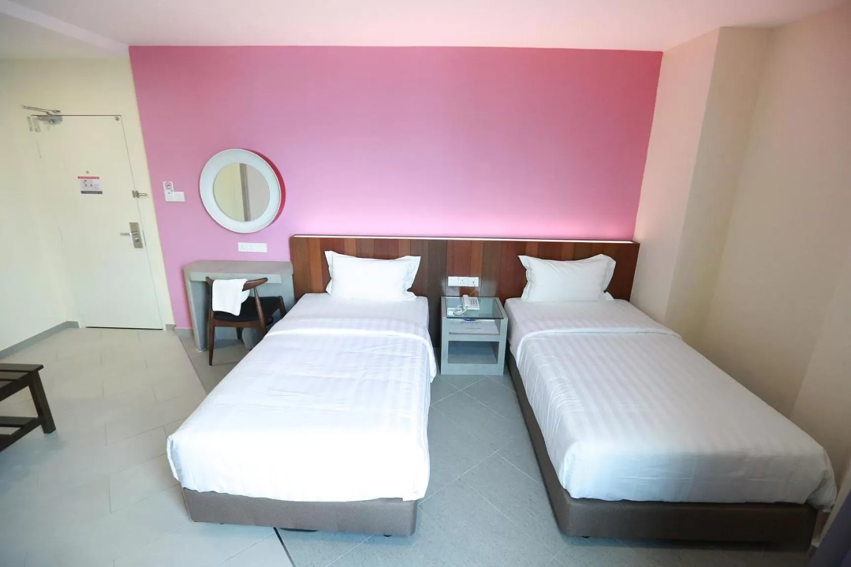Bed in Pantai Regal Boutique Hotel