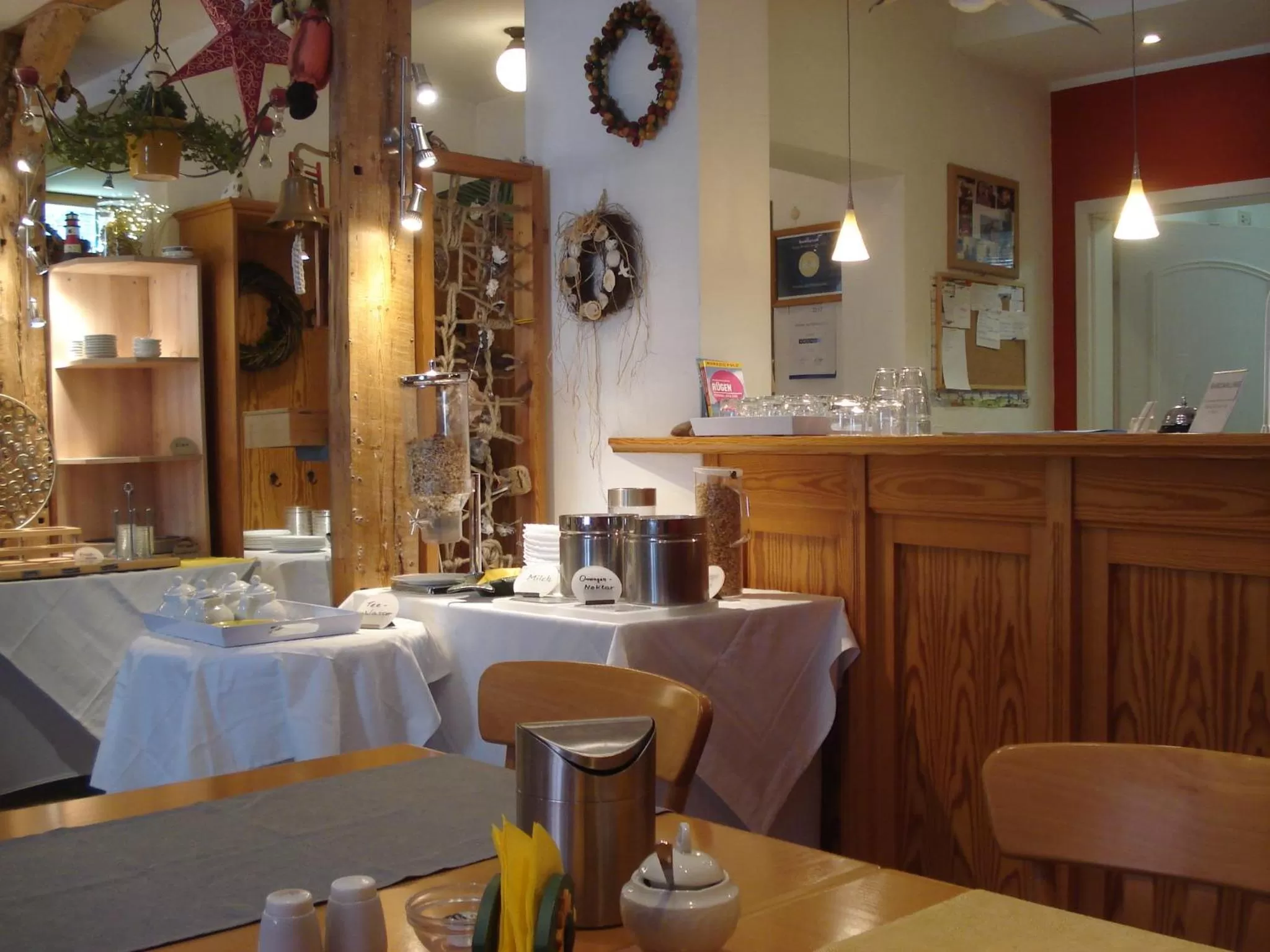 Restaurant/places to eat in Hotel Pension Zur Fährbrücke