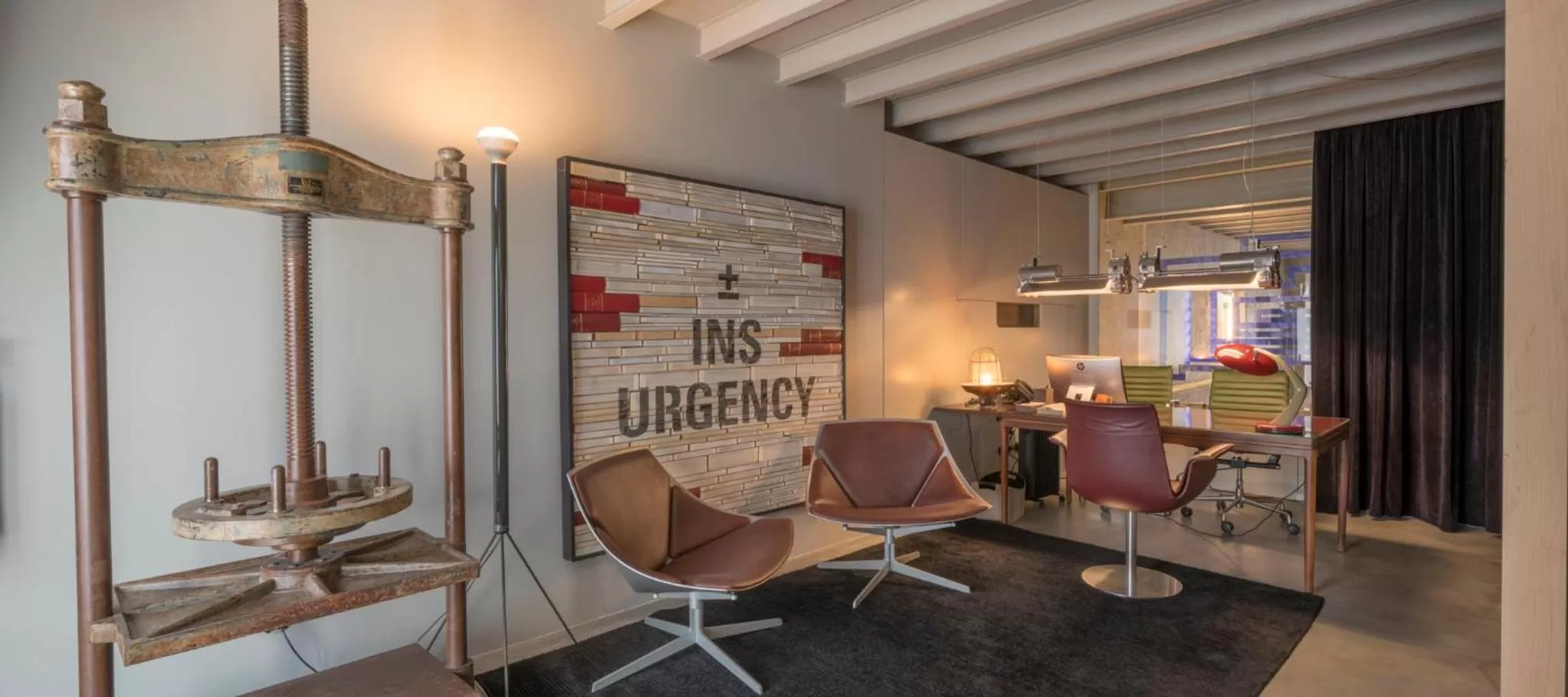 Lobby or reception in Raw Culture Art & Lofts Bairro Alto