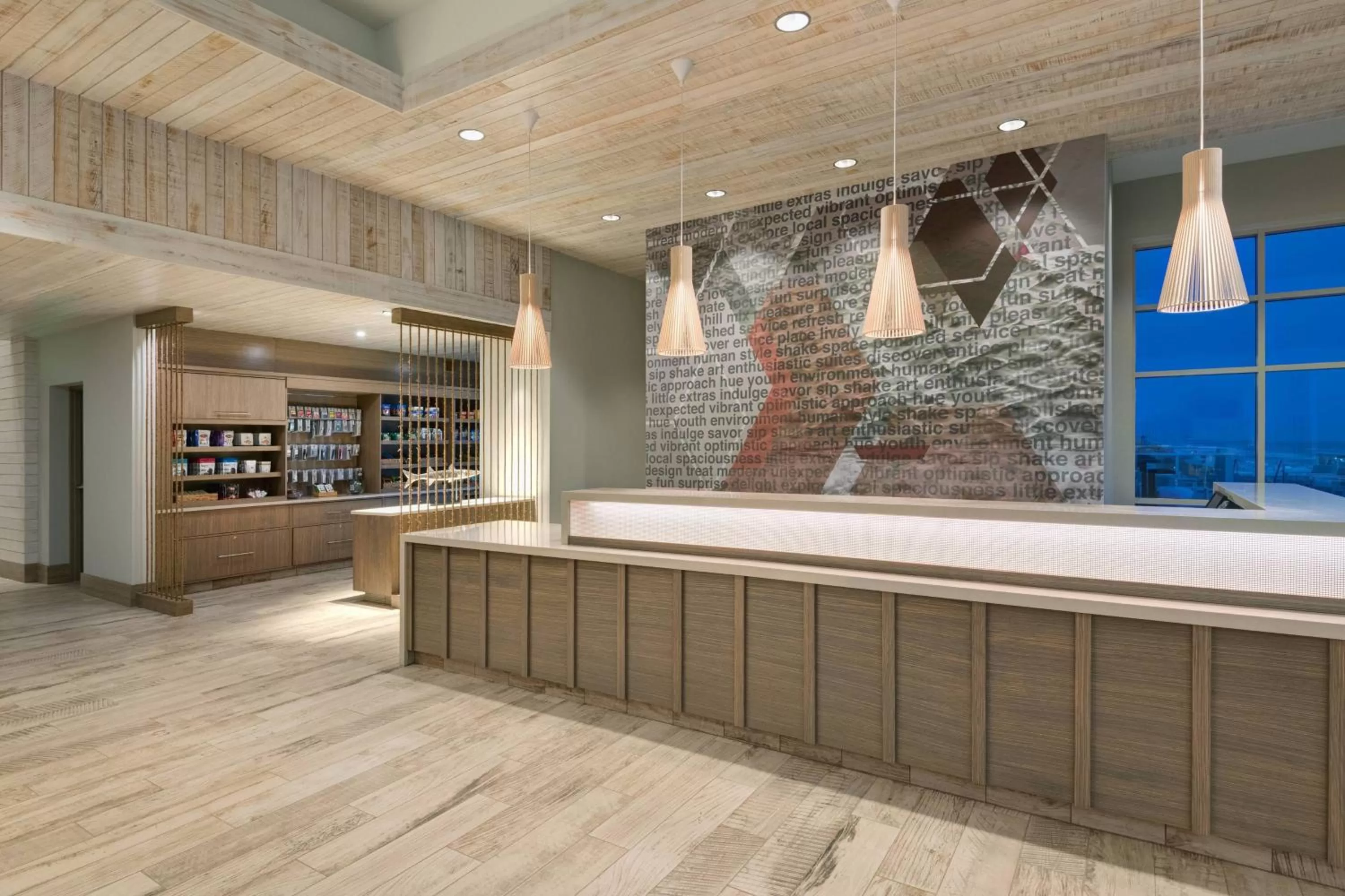 Lobby or reception in SpringHill Suites by Marriott Panama City Beach Beachfront