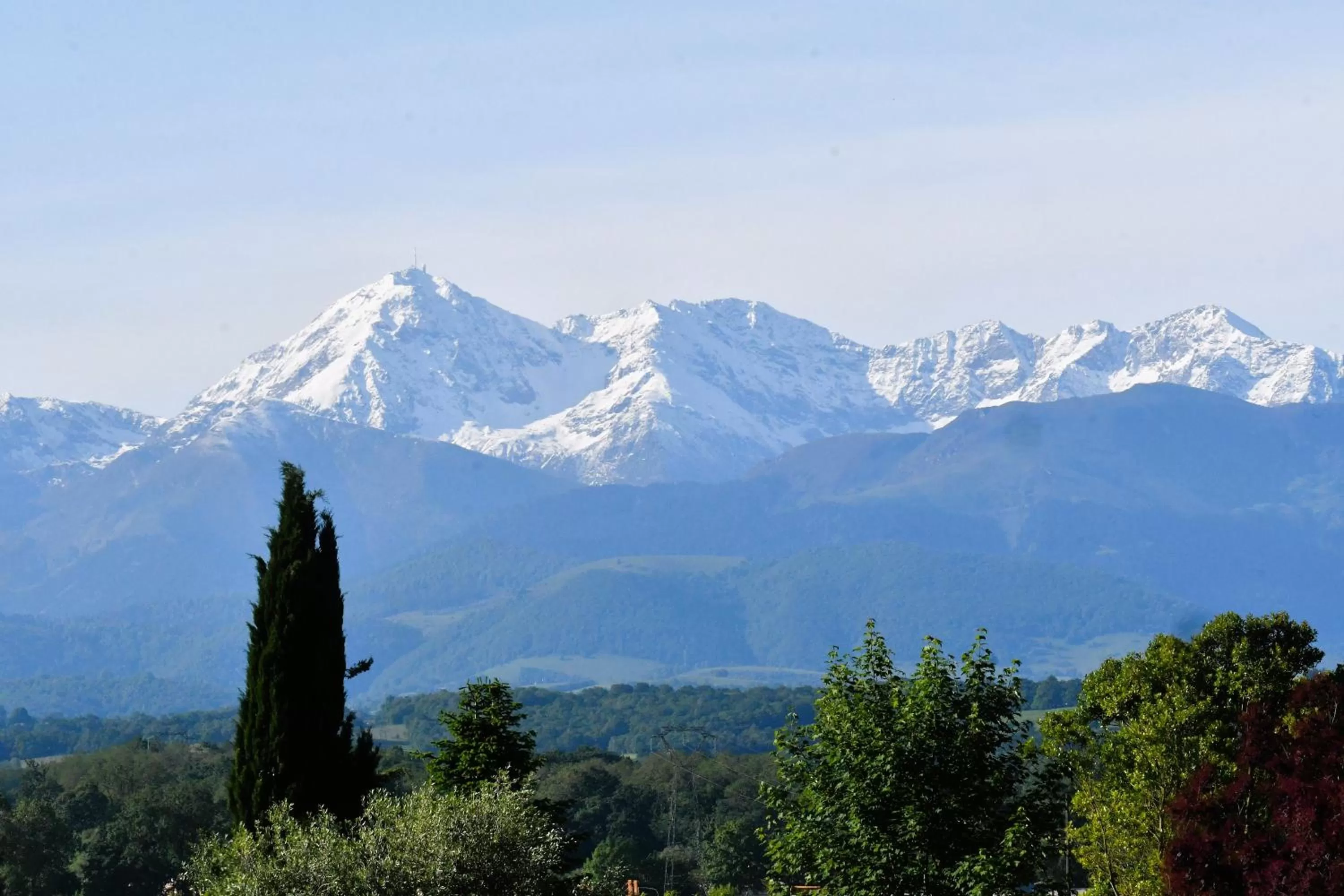 Mountain view in Kyriad Tarbes Odos