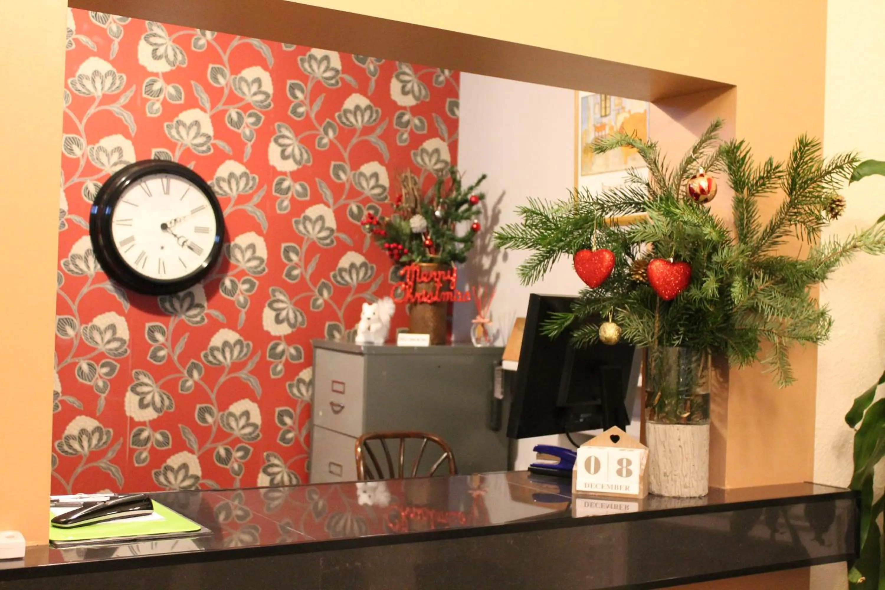 Lobby or reception in The Abbey House Hotel