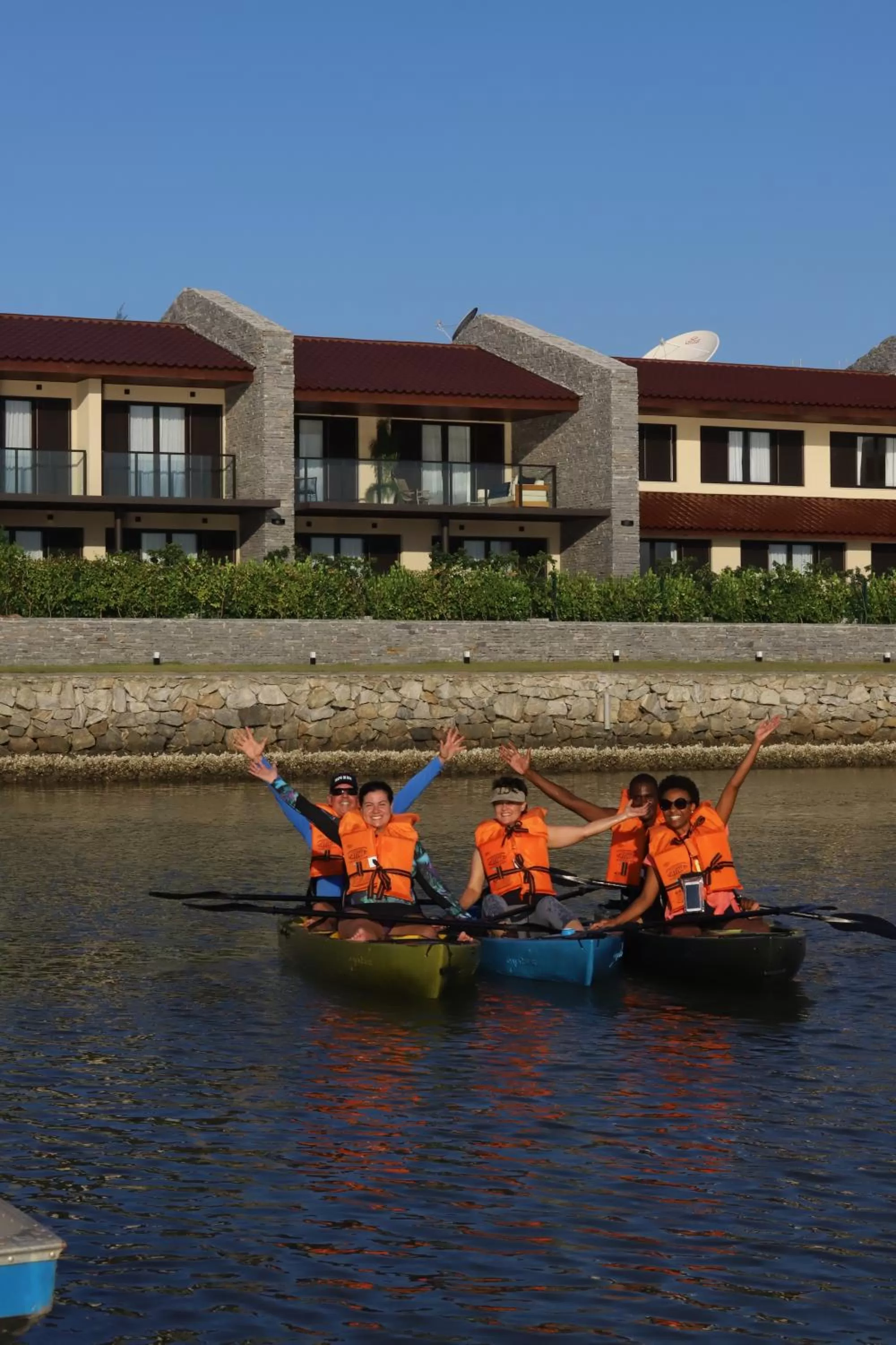 Canoeing in Hotel Aretê
