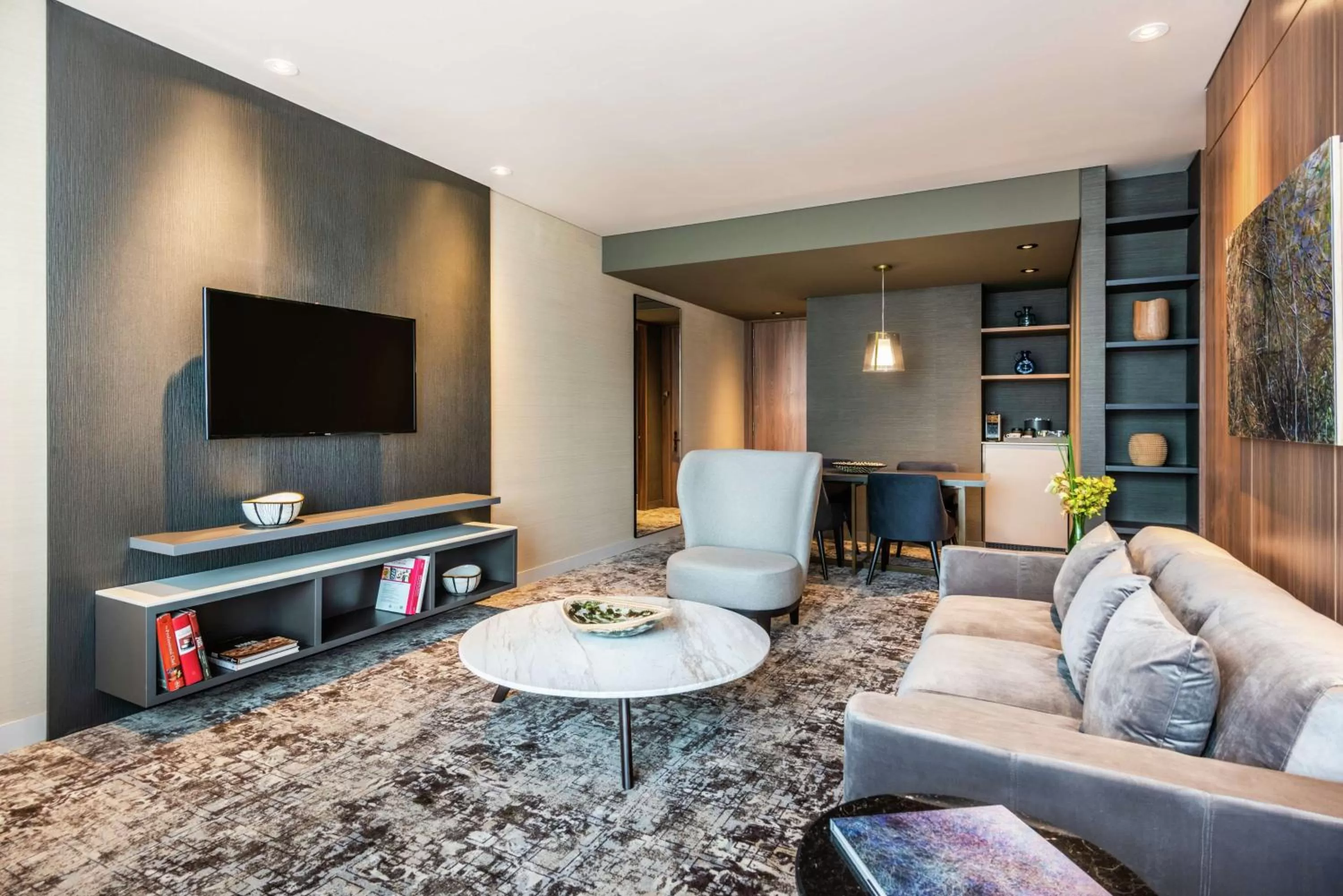 Dining area in Hilton Bogota Corferias