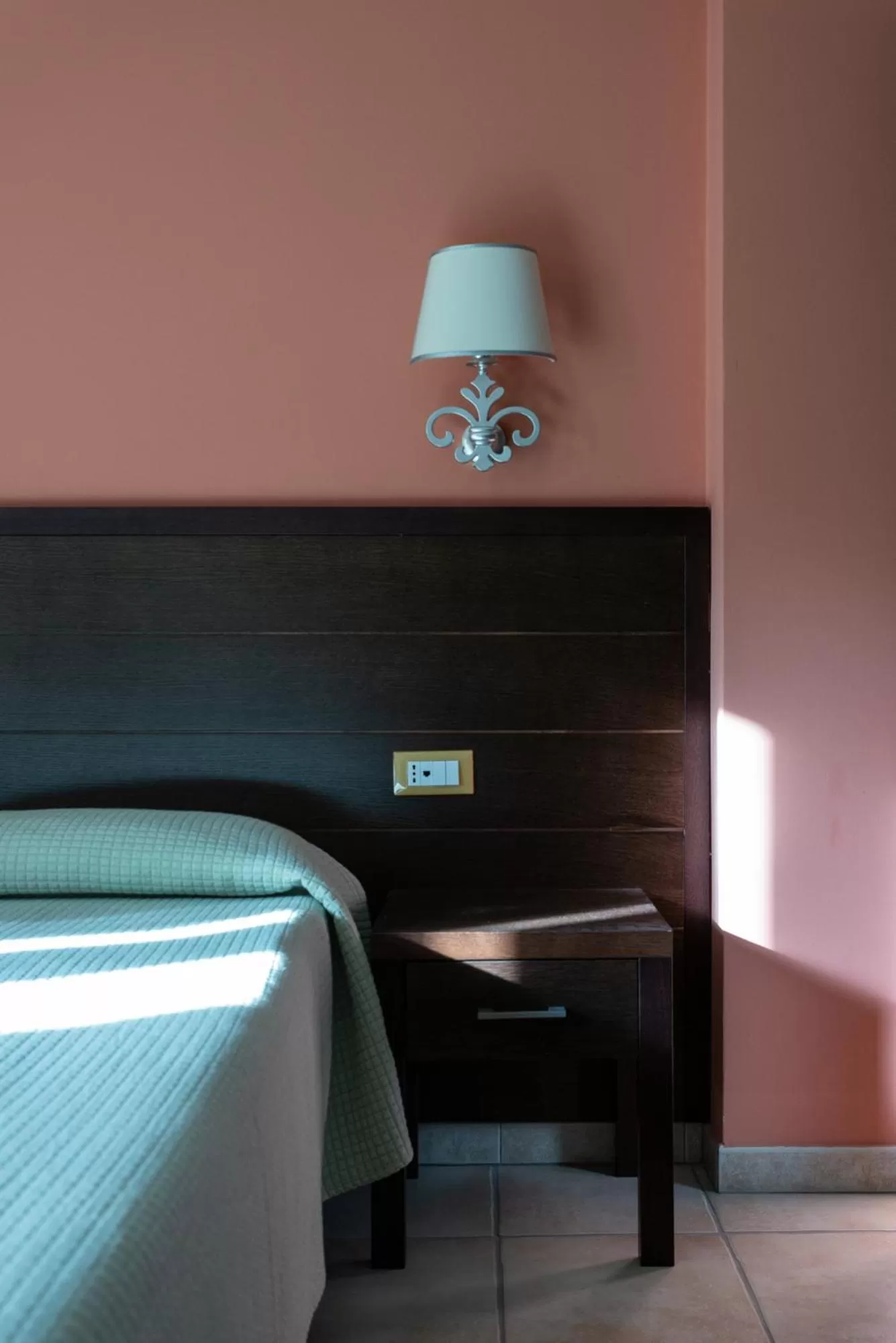 Bed in Hotel Don Giovanni