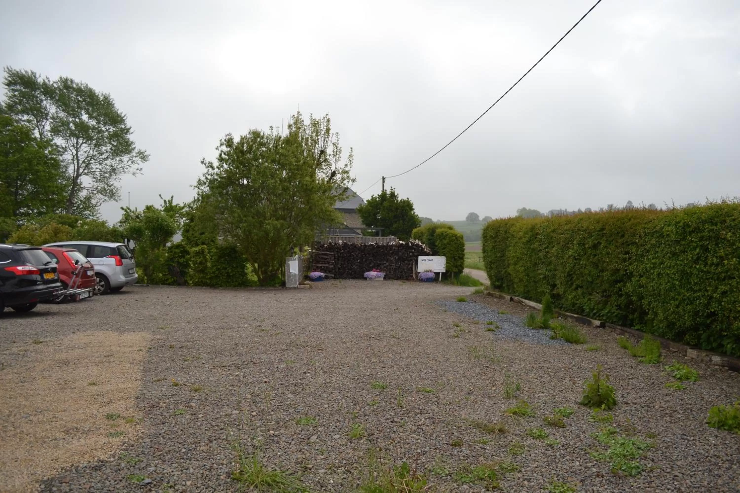 Parking in B&B La Niouche