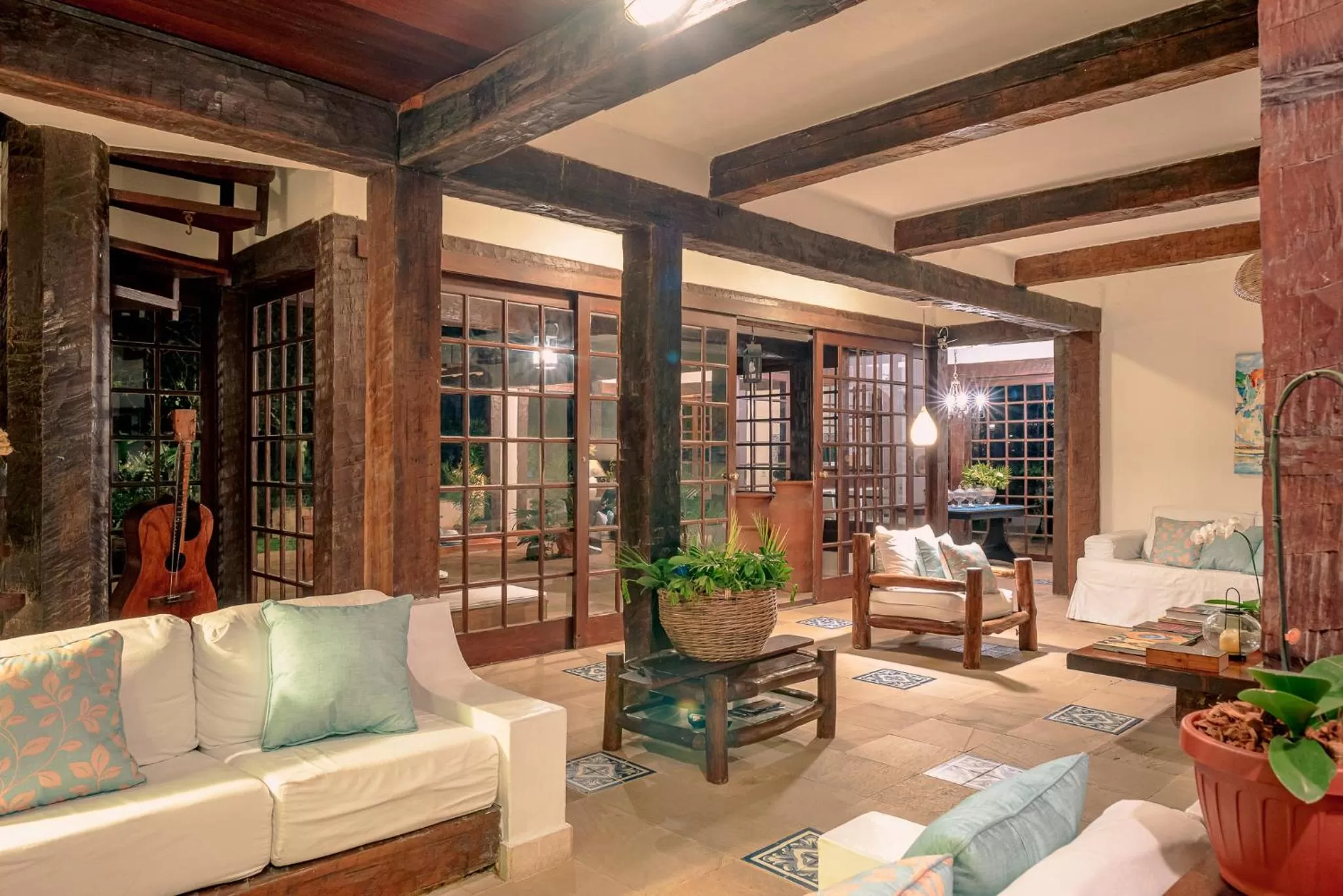 Lobby or reception in Pousada Blanca Mar