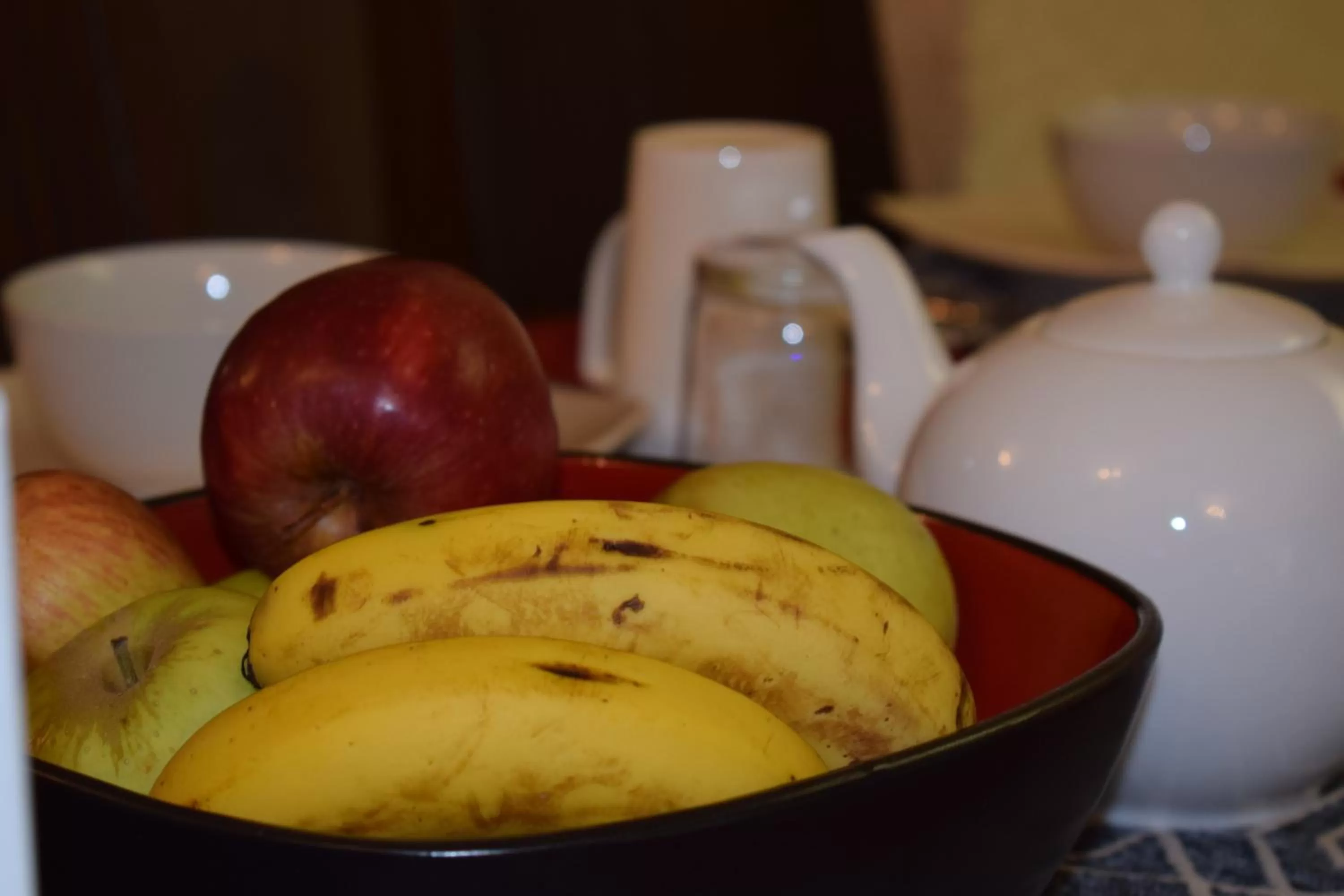 Continental breakfast in Moye Guest House
