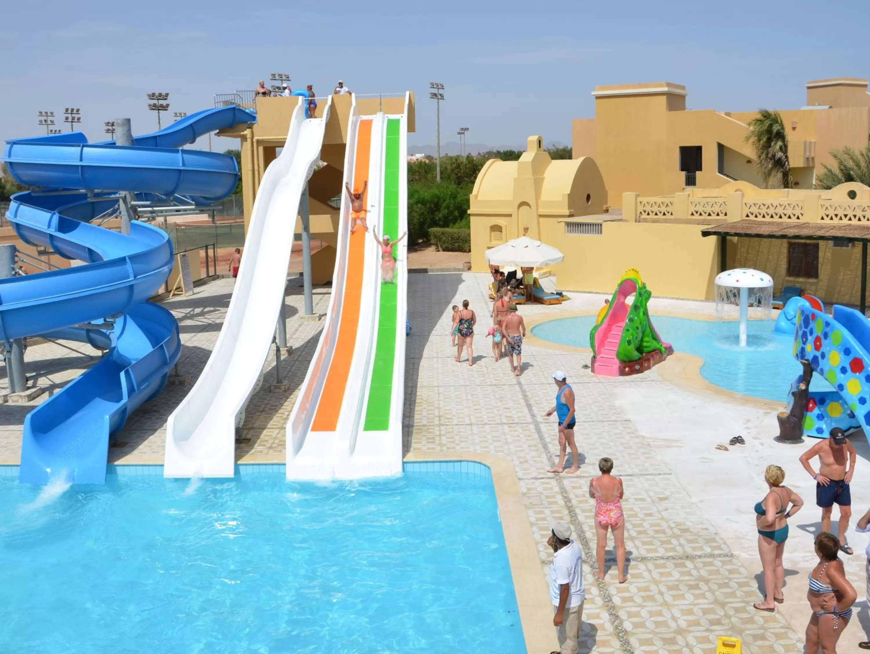 Aqua park in Three Corners Rihana Resort El Gouna