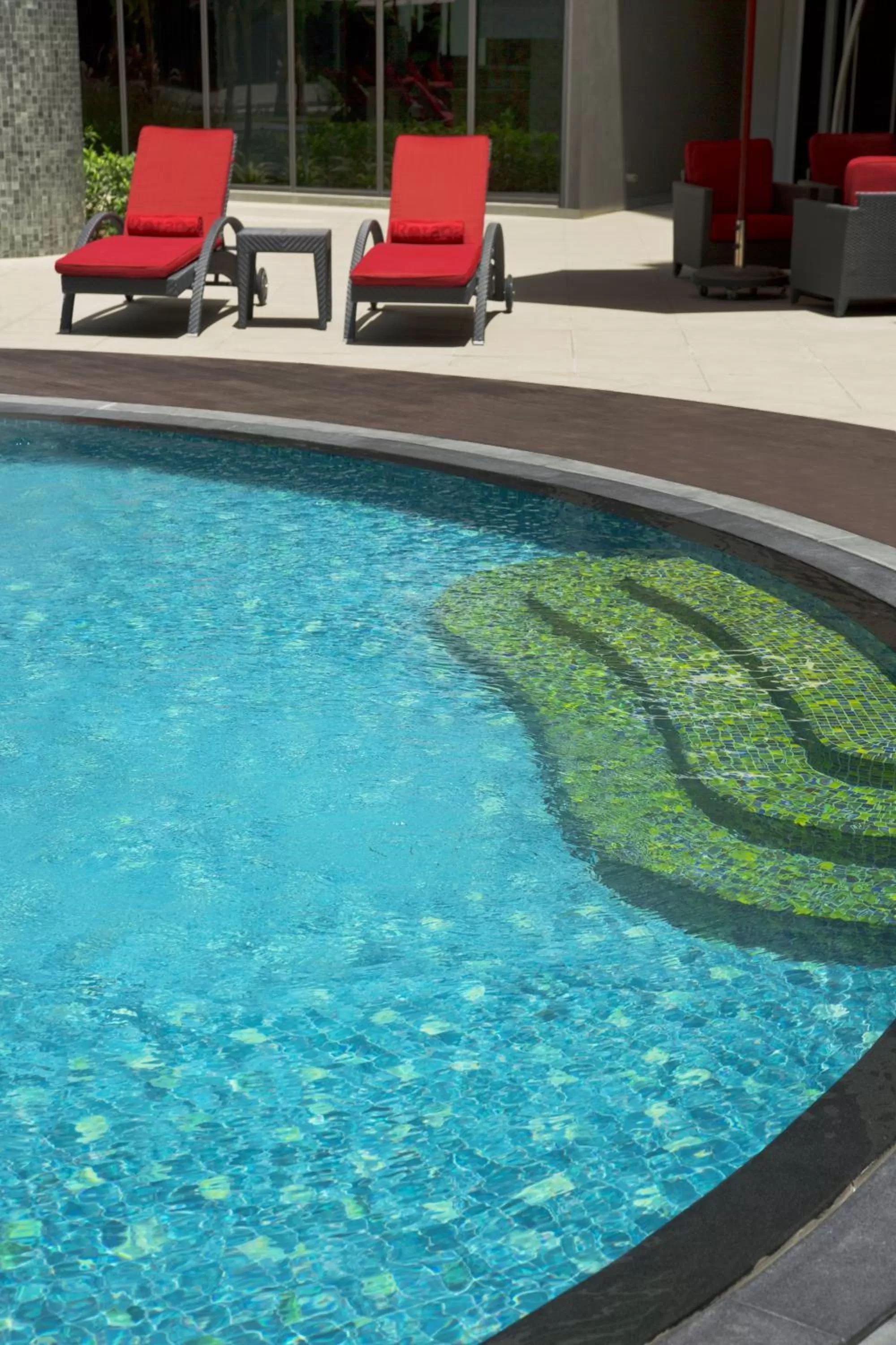 Swimming pool in Majestic Arjaan by Rotana – Manama