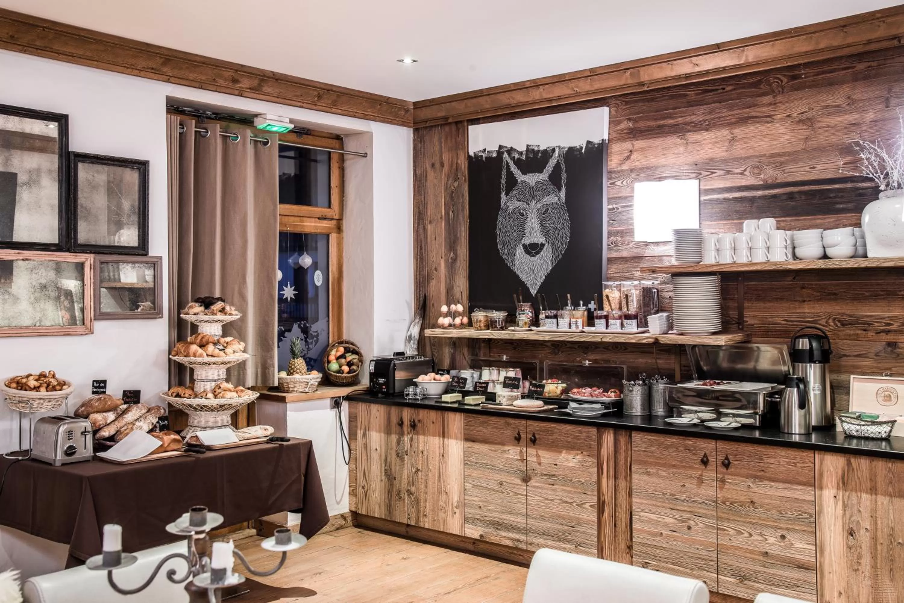 Continental breakfast in Hotel Christiania