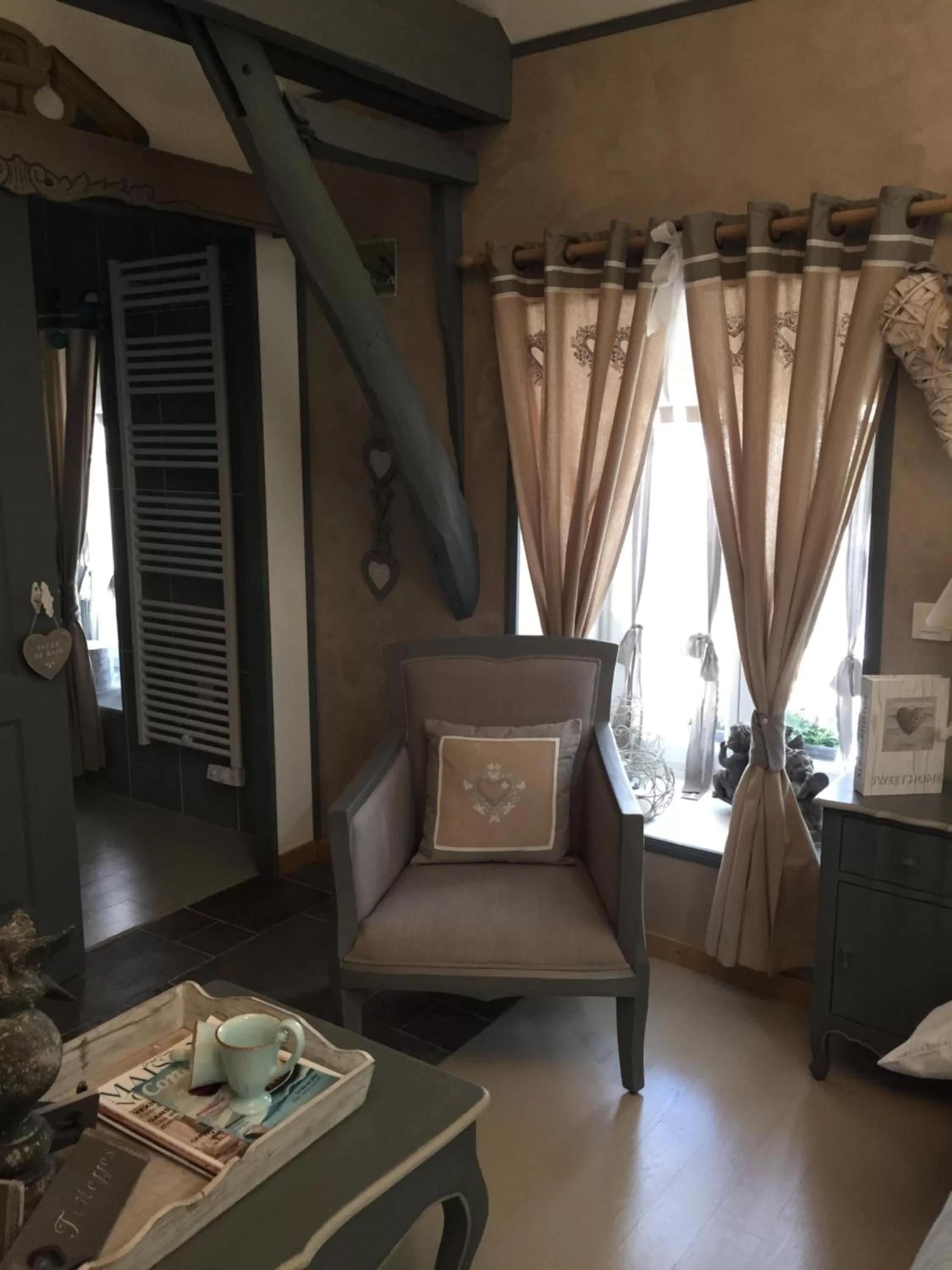 Living room, Seating Area in Chambres d'hôtes Nuits Campagnardes