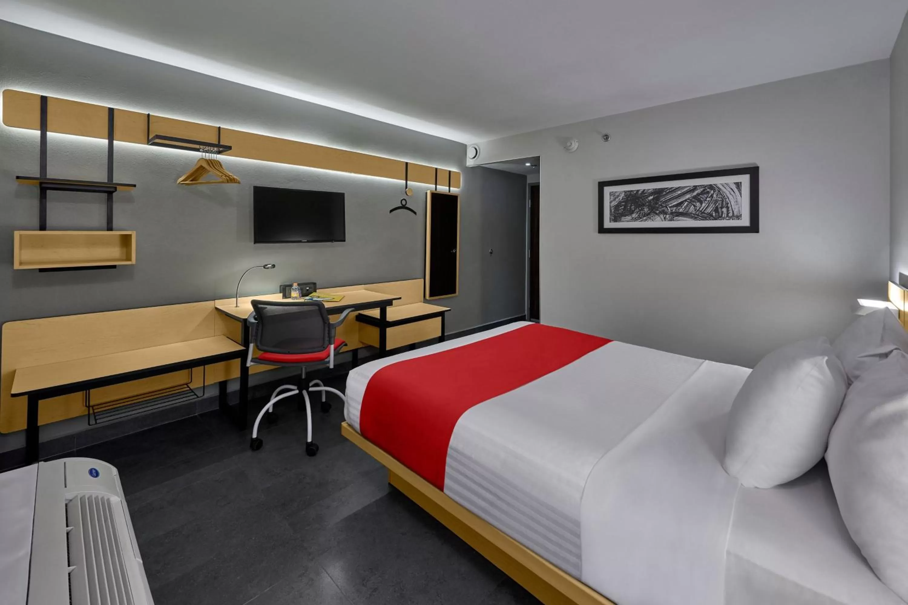 Bedroom, Bed in City Express by Marriott Veracruz