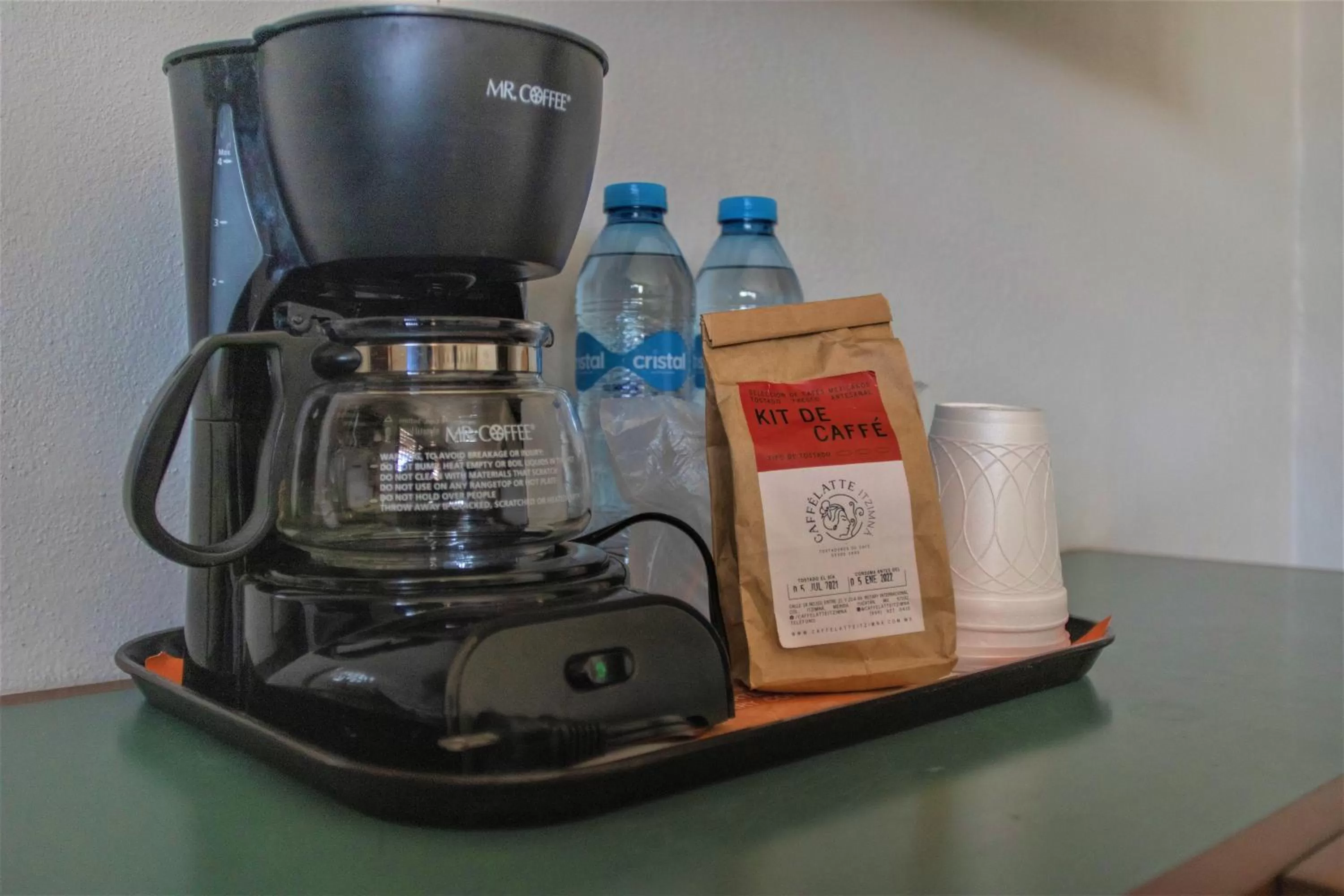 Coffee/tea facilities in Hotel Caribe Merida Yucatan