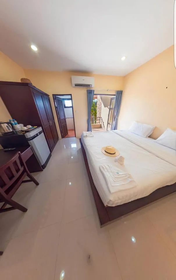 Bed in Morakot Lanta Resort