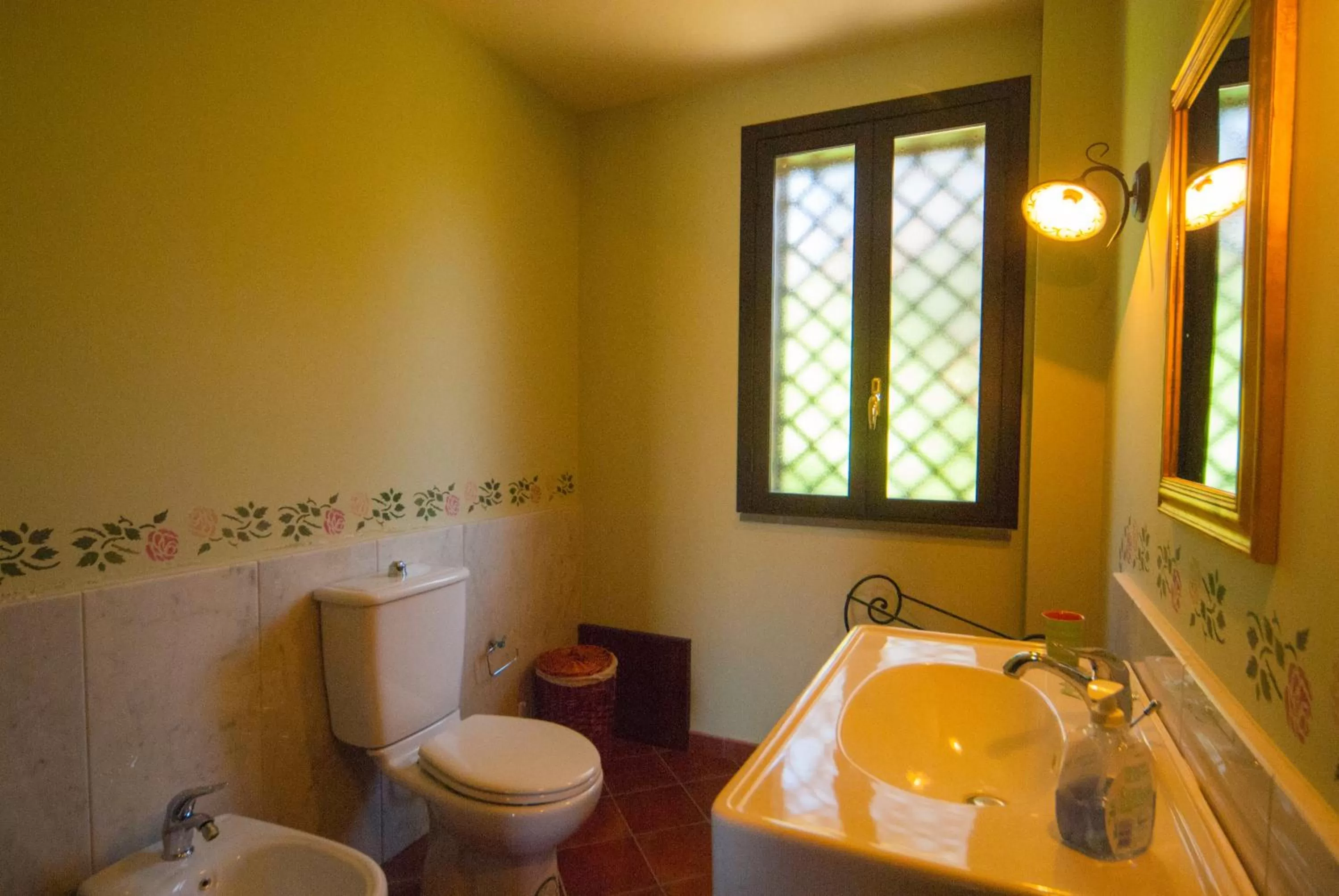 Bathroom in B&B La Rena Rossa