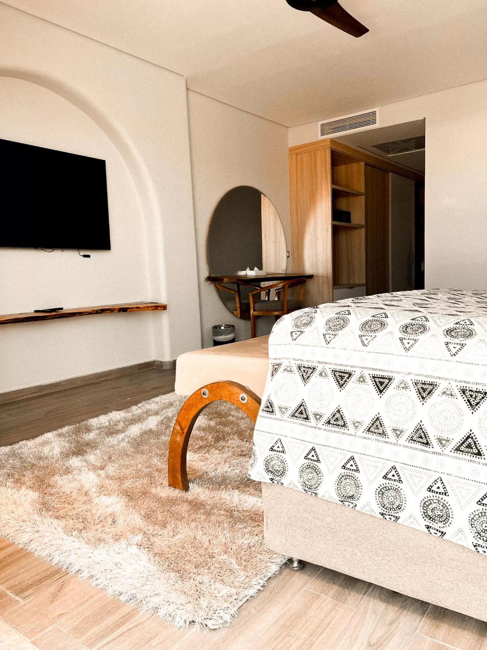 Bed in Panorama Bungalows Resort El Gouna