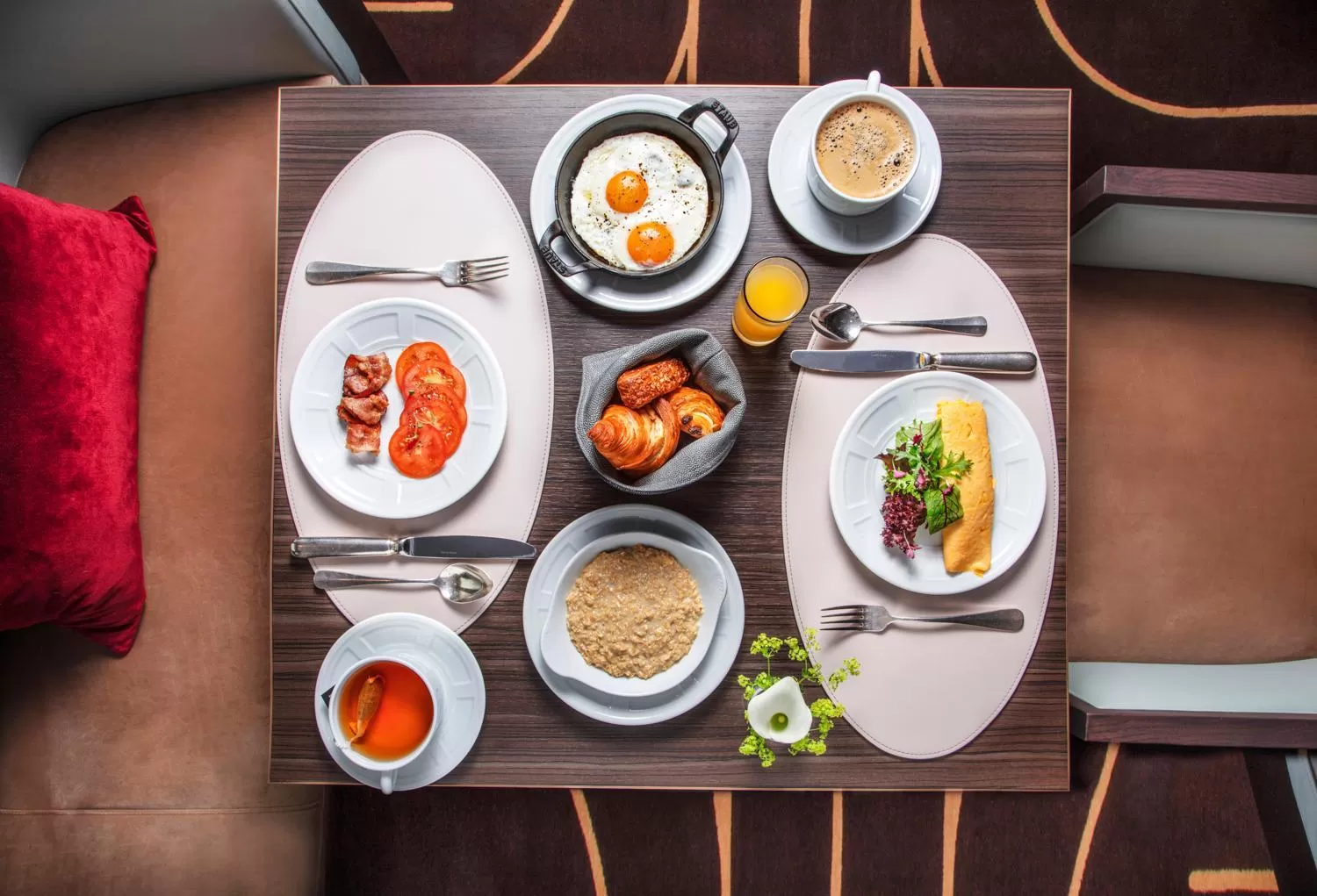 Buffet breakfast in Hotel Bristol