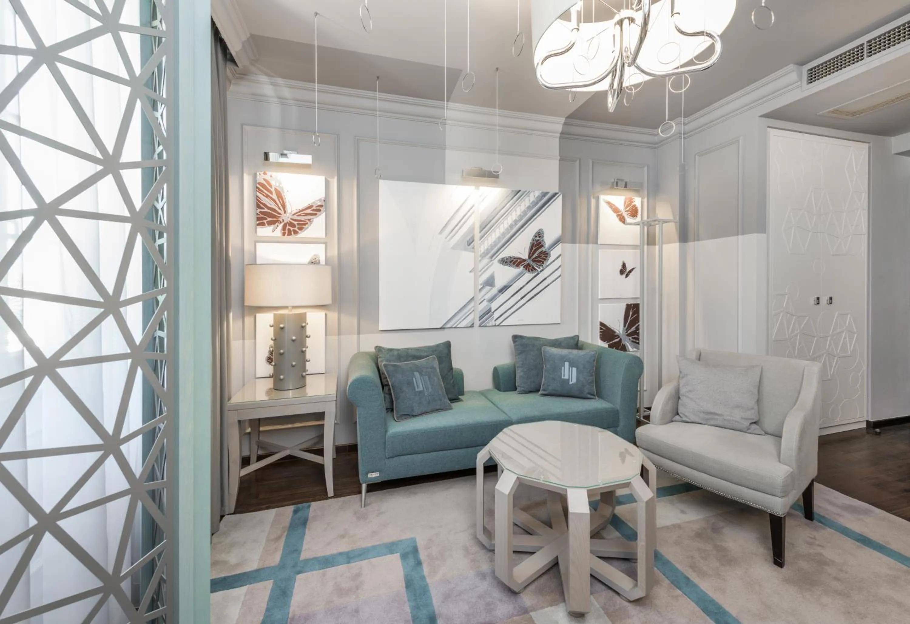 Living room in Bastion Heritage Hotel