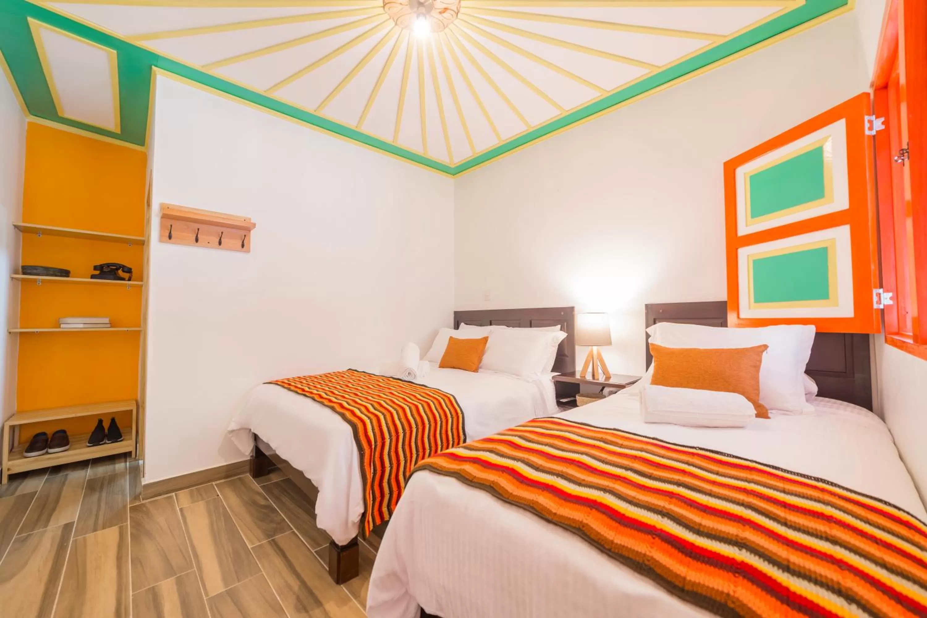 Photo of the whole room, Bed in Hotel Mirador de Boquia Salento