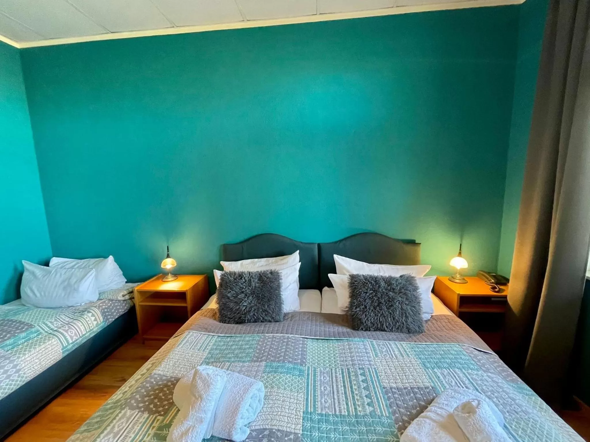 Bedroom, Bed in Parkhotel Waldschlösschen