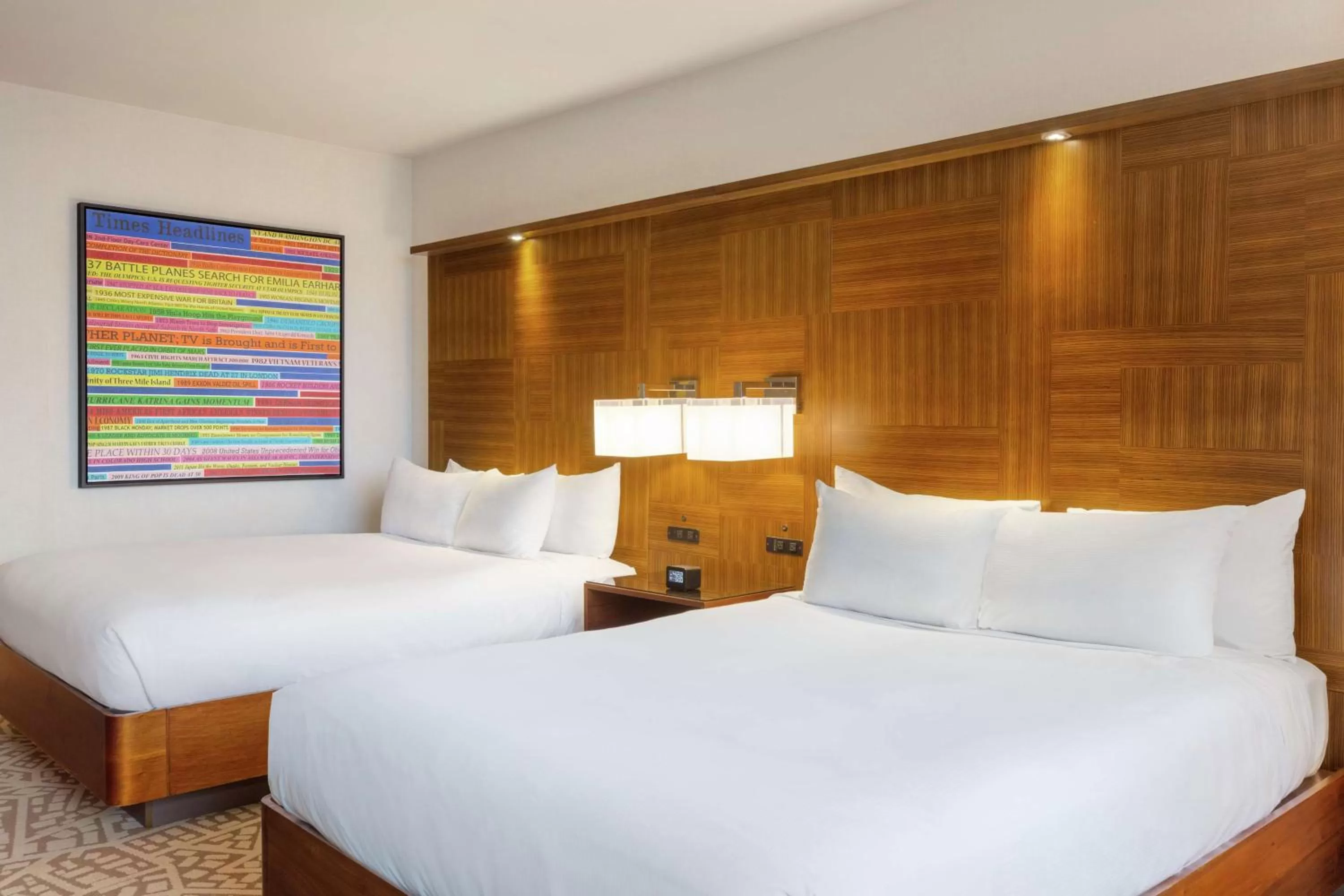 Bedroom, Bed in Hilton New York Times Square