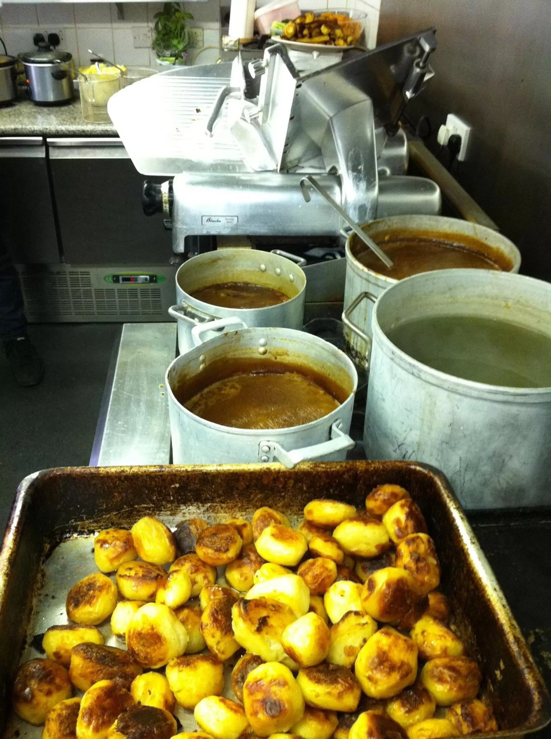 Food close-up in The Brewery Tap