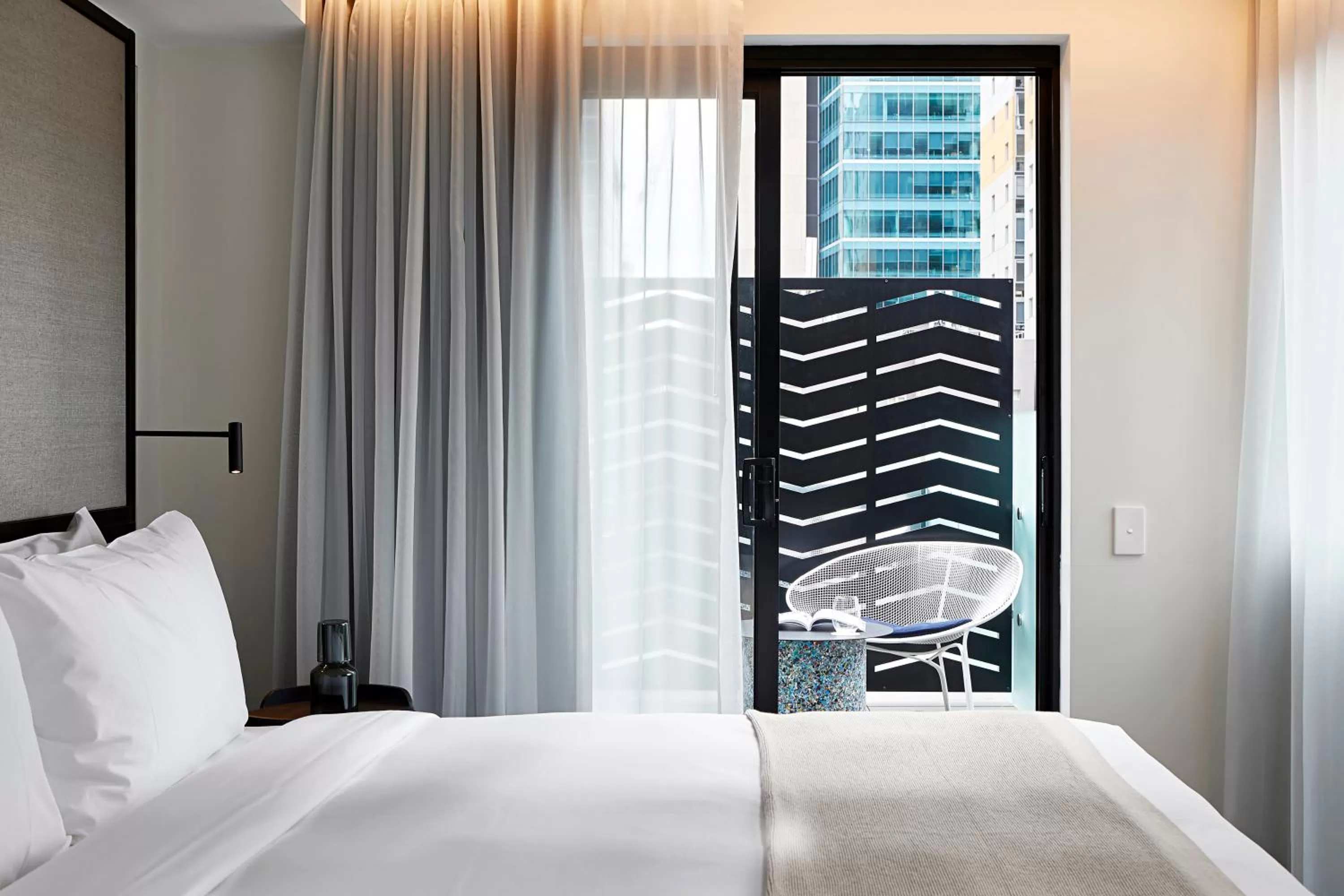 Patio, Bed in Lancemore Crossley St. Melbourne