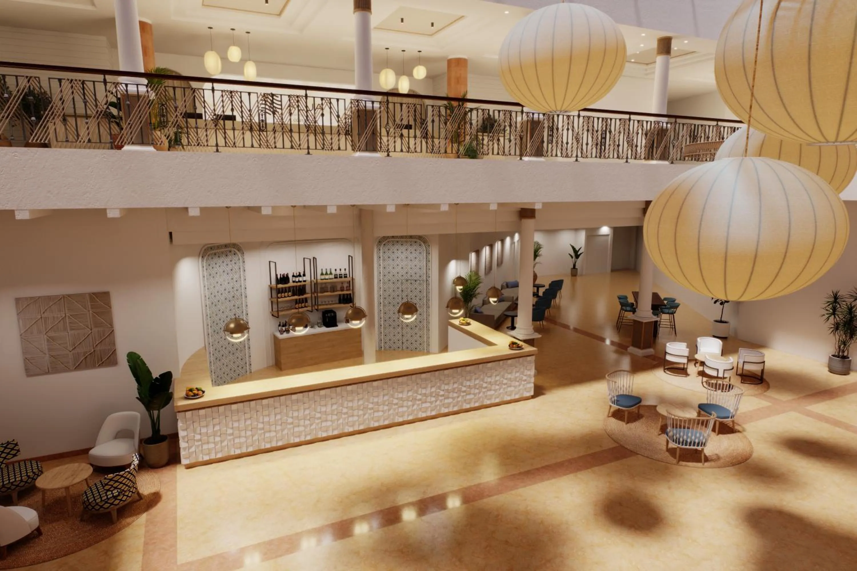 Lobby or reception in Be Live Experience La Niña