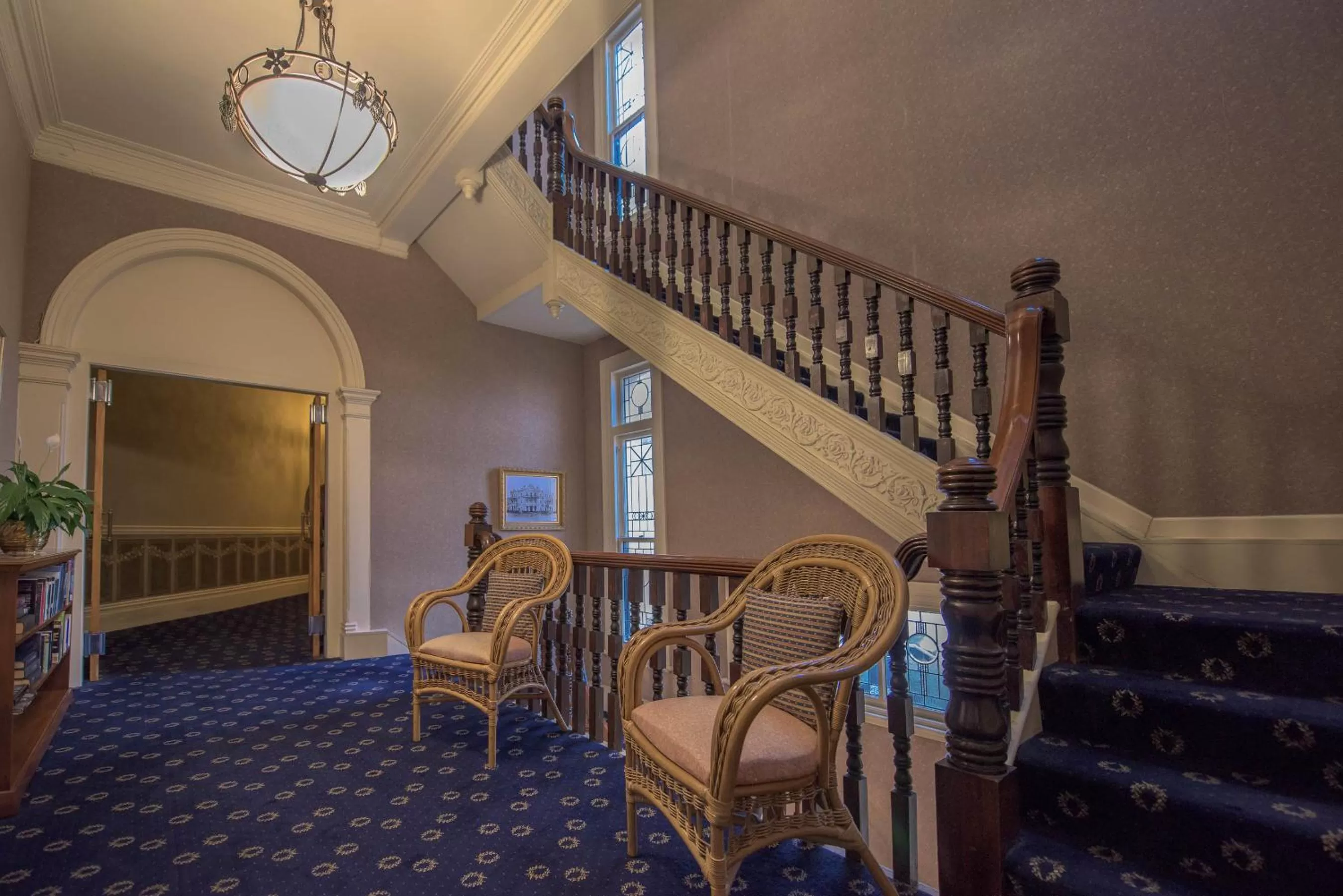 Seating area in The Esplanade Hotel