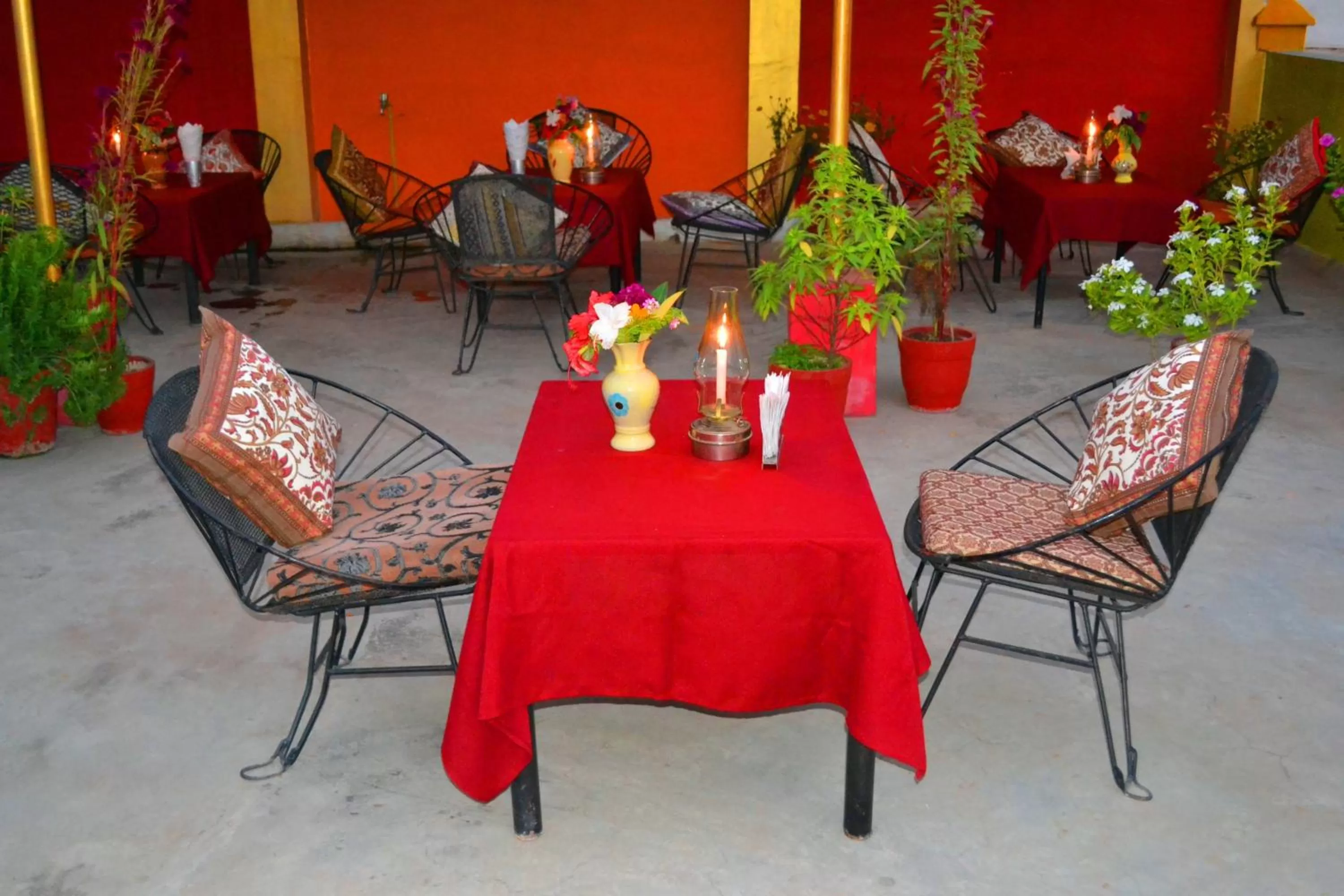 Patio in Hotel Harmony