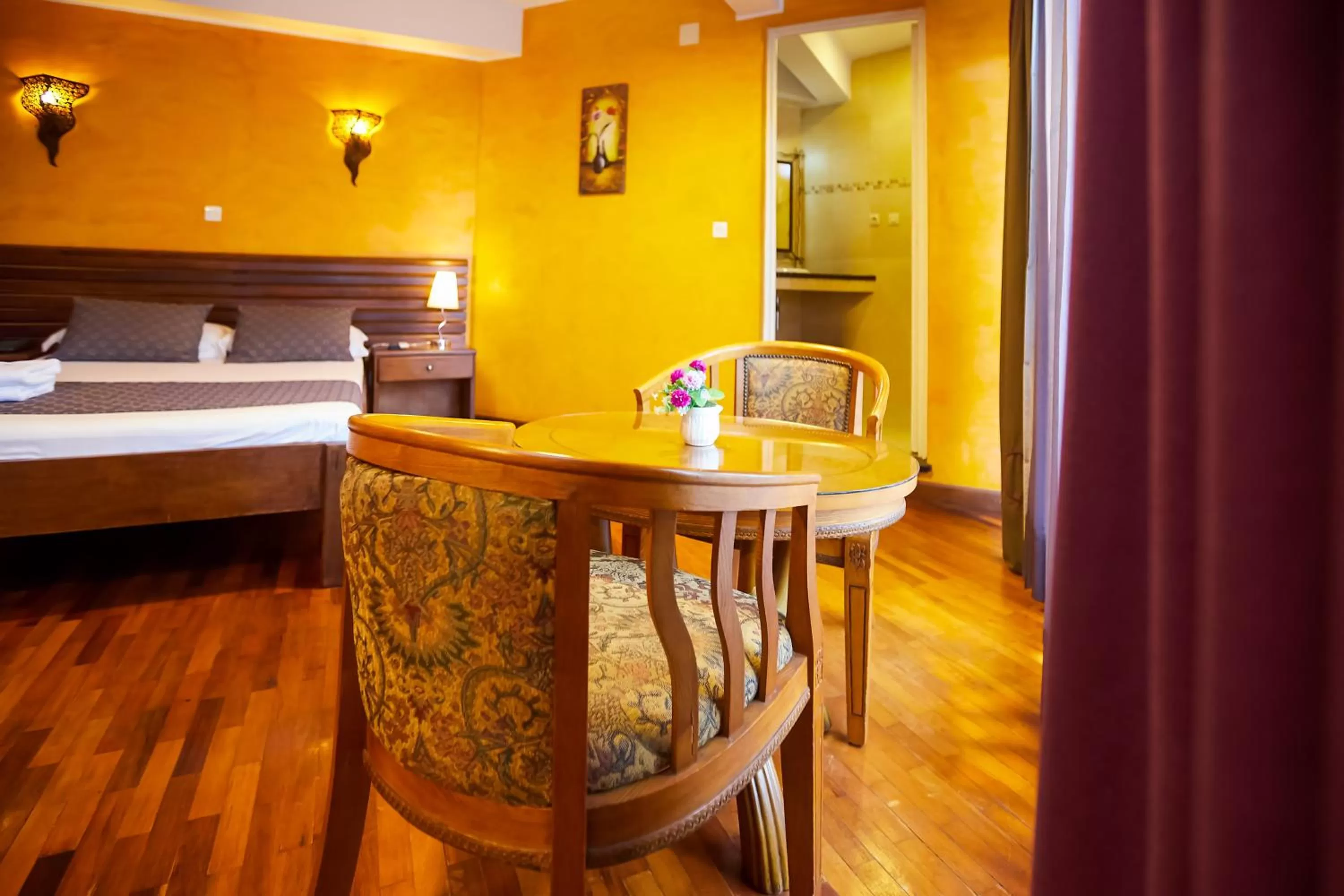 Bed in Anjary Hotel Antananarivo