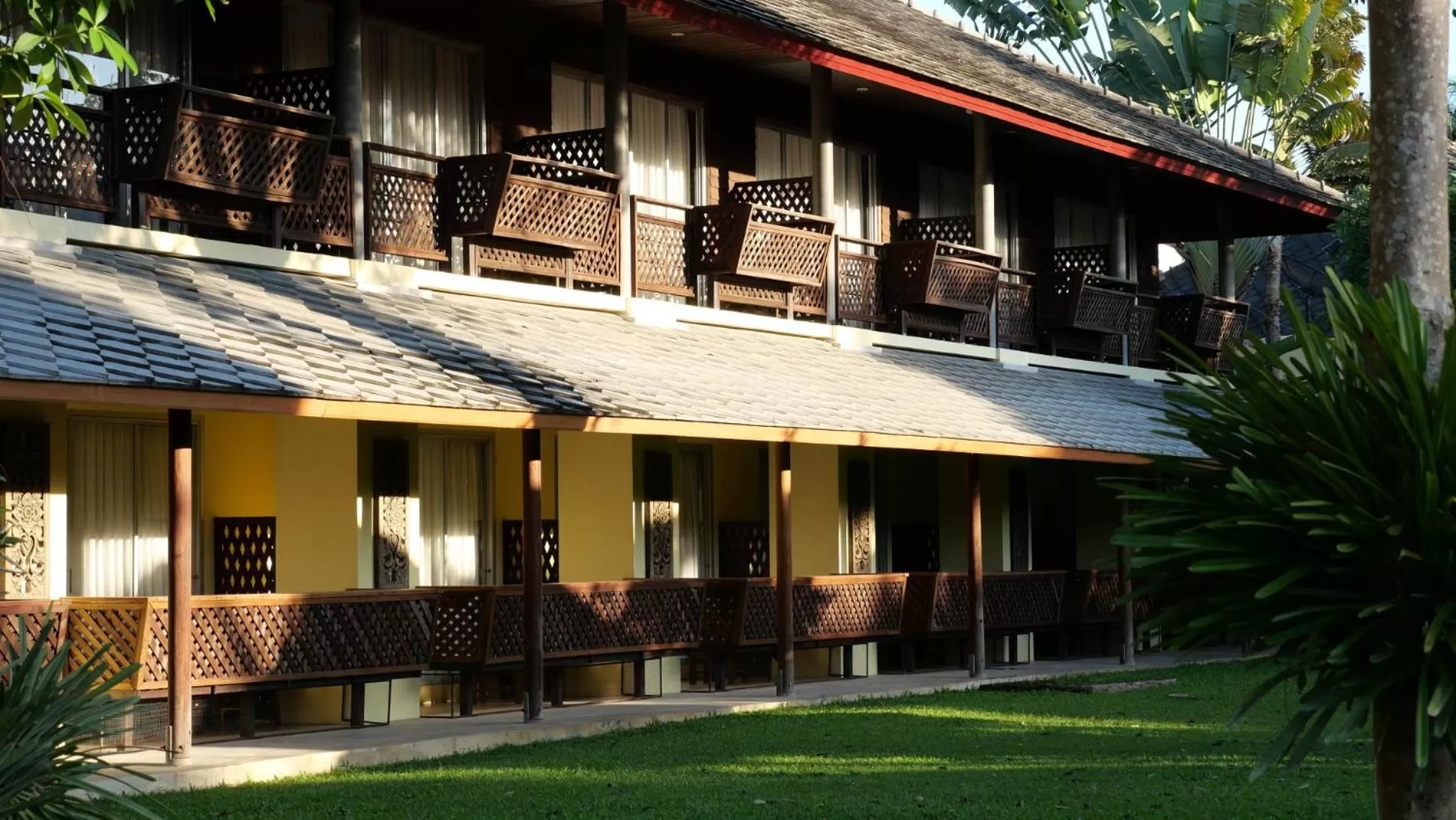 Property building in Royal River Kwai Resort and Spa