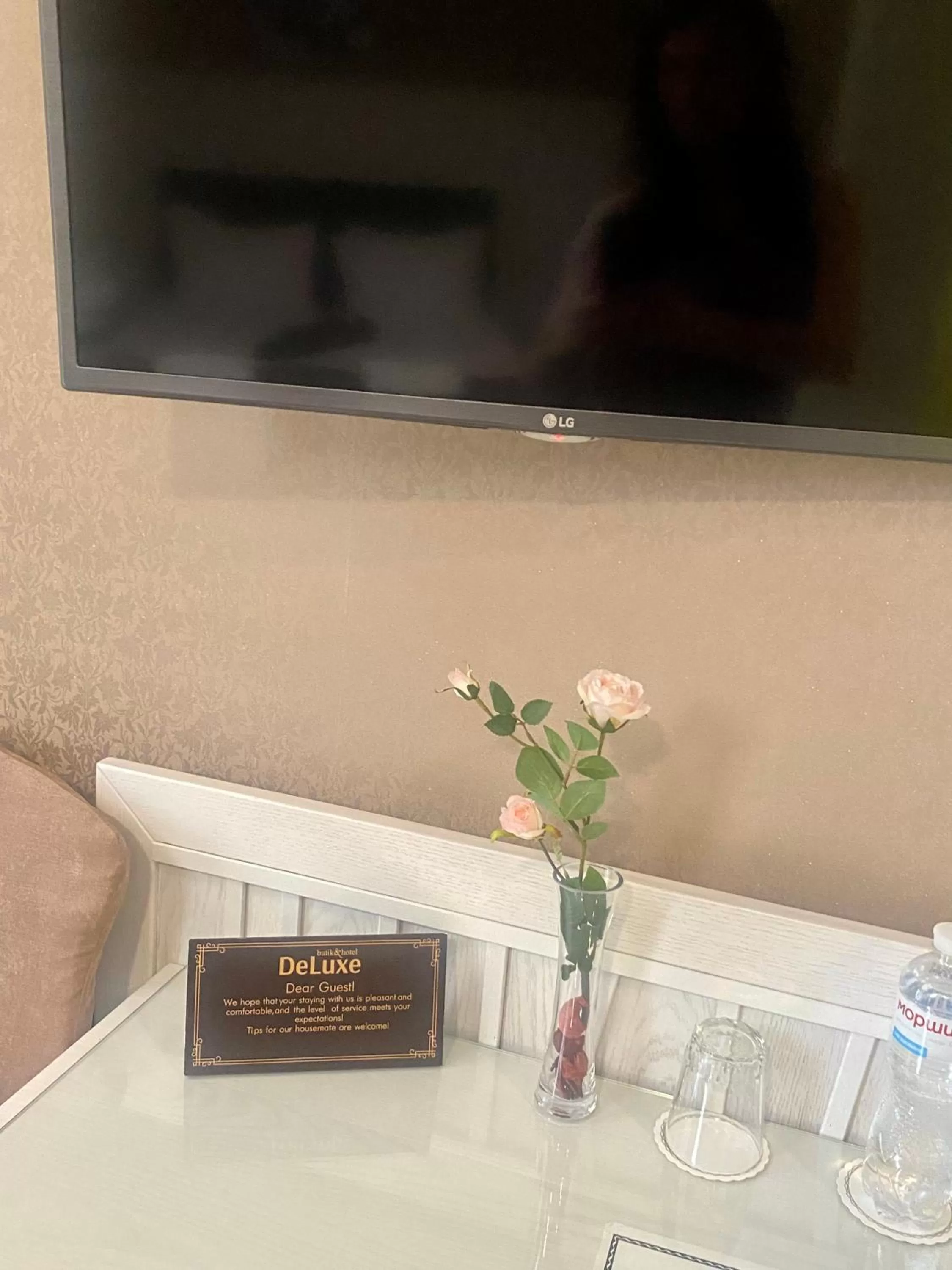 TV and multimedia, TV/Entertainment Center in Boutique Hotel Deluxe