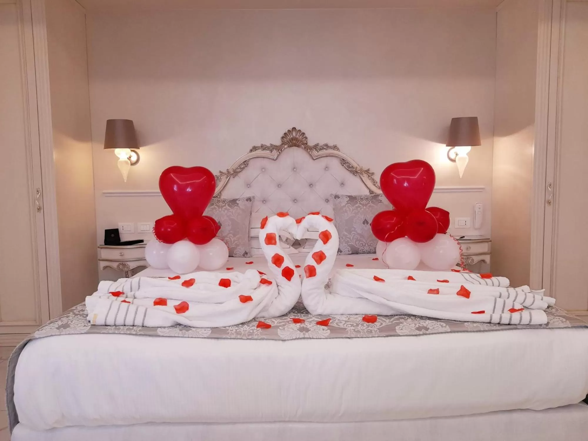 room service, Bed in The Moon Boutique Hotel & Spa