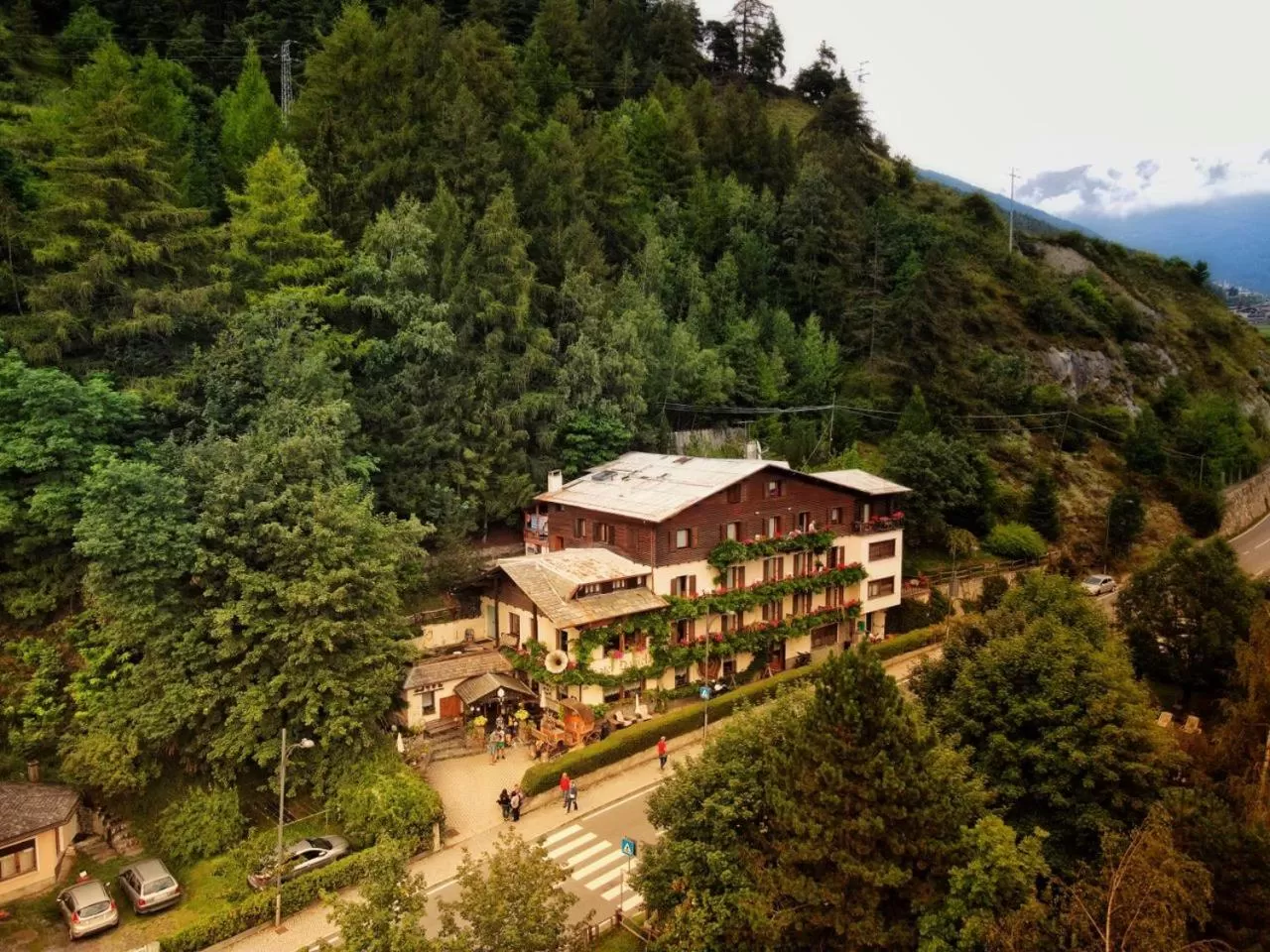 Bird's eye view in Hotel Daniela