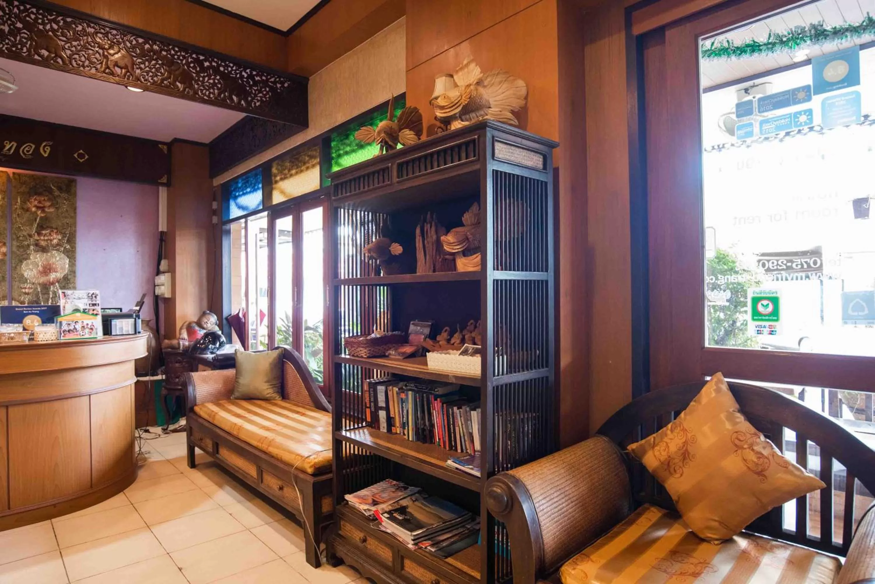 Lobby or reception in Ban Ao Thong