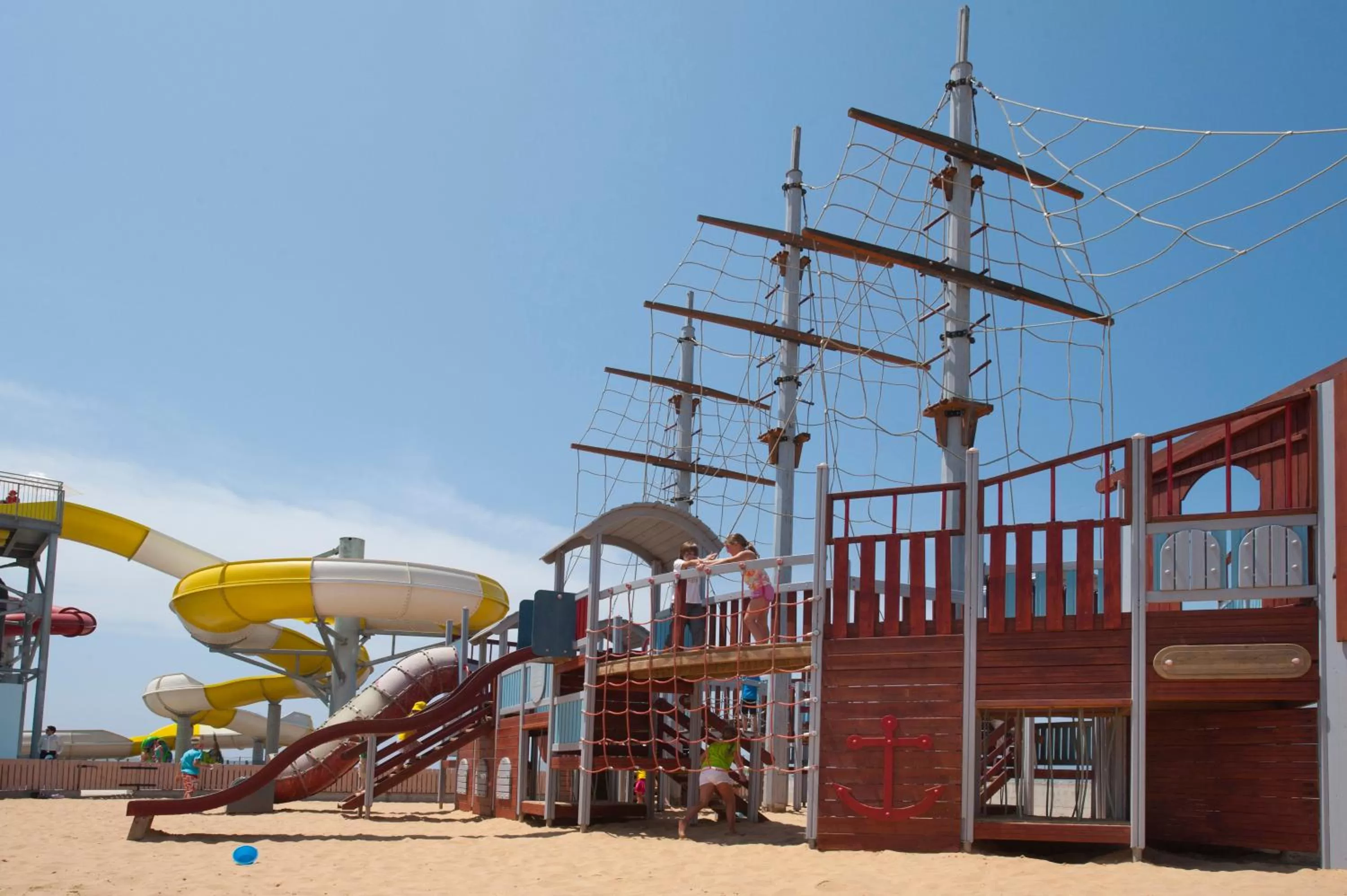 Children play ground in Louis Phaethon Beach