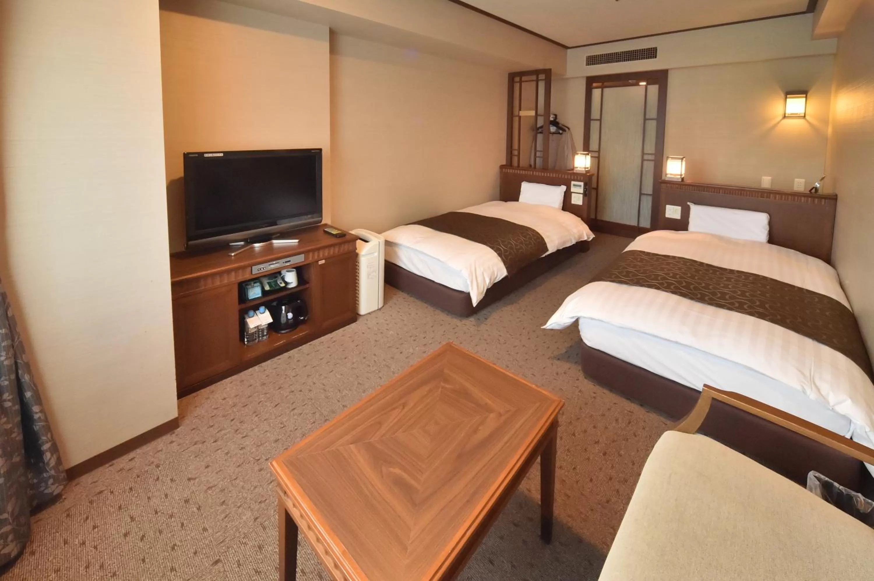Photo of the whole room, Bed in Dormy Inn Premium Otaru