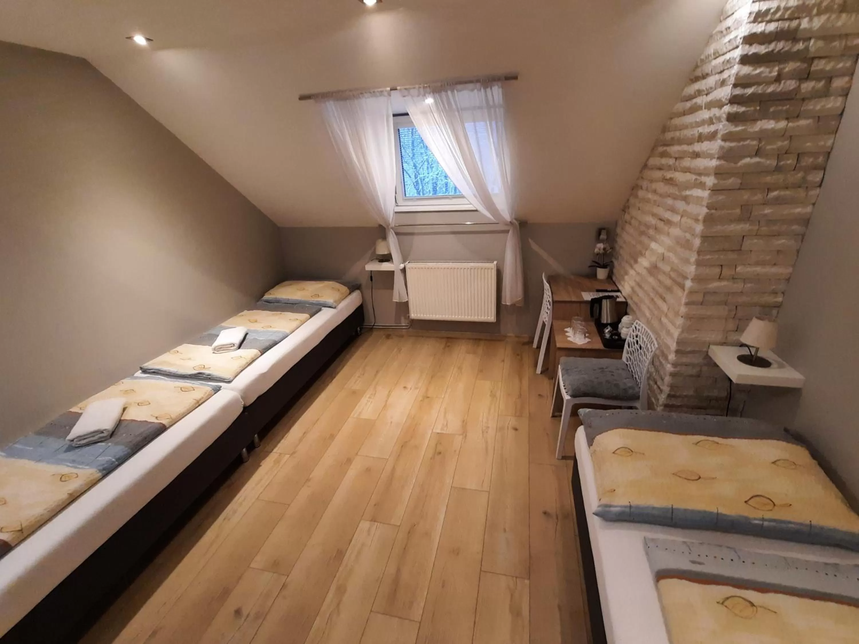 Bed in Hotel Boršičanka