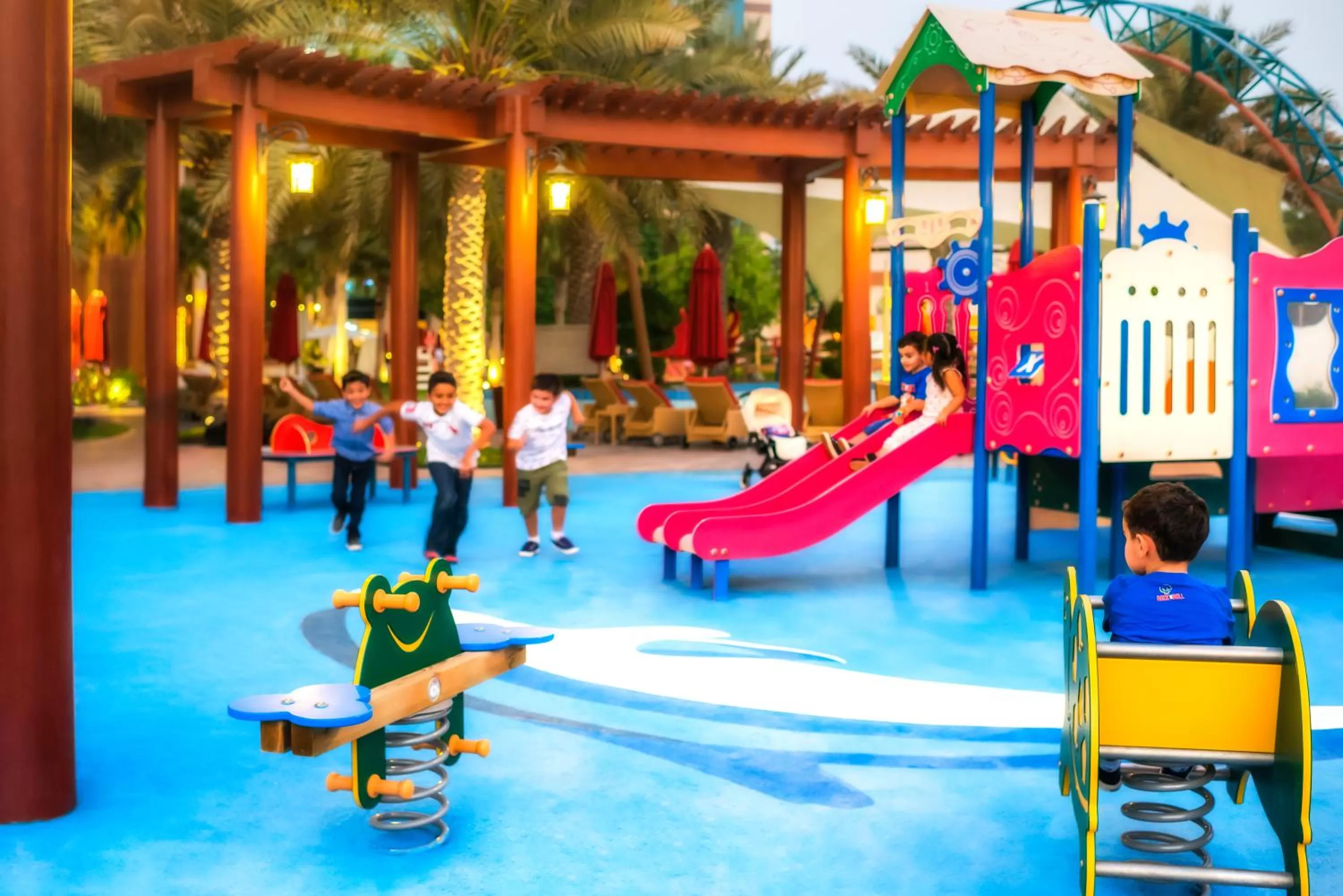 Children play ground in Khalidiya Palace Rayhaan by Rotana, Abu Dhabi