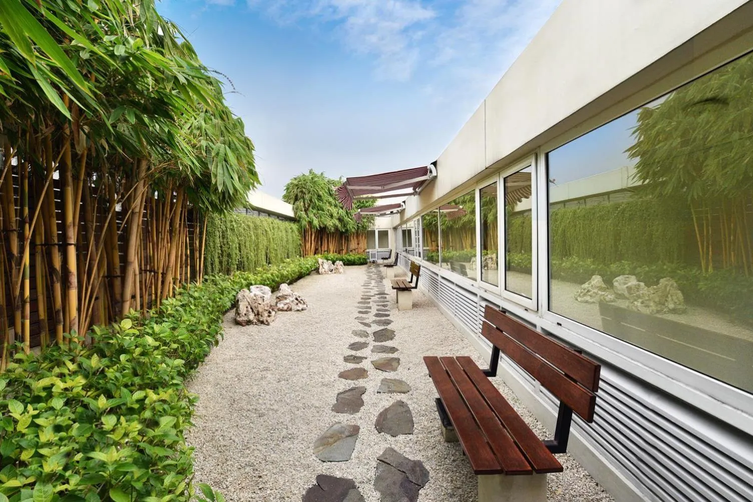 Garden in Dwijaya House of Pakubuwono